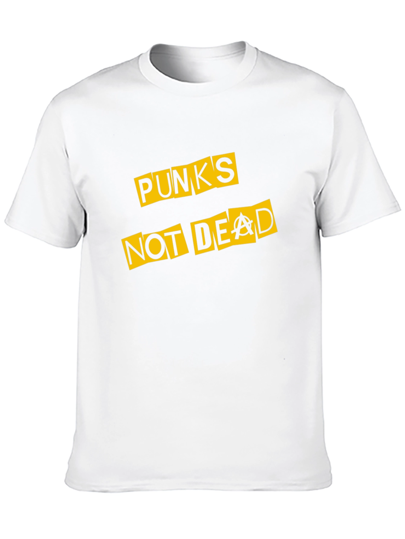 Black Punk's Not Dead Graphic Tee - Bold Statement Style view 10