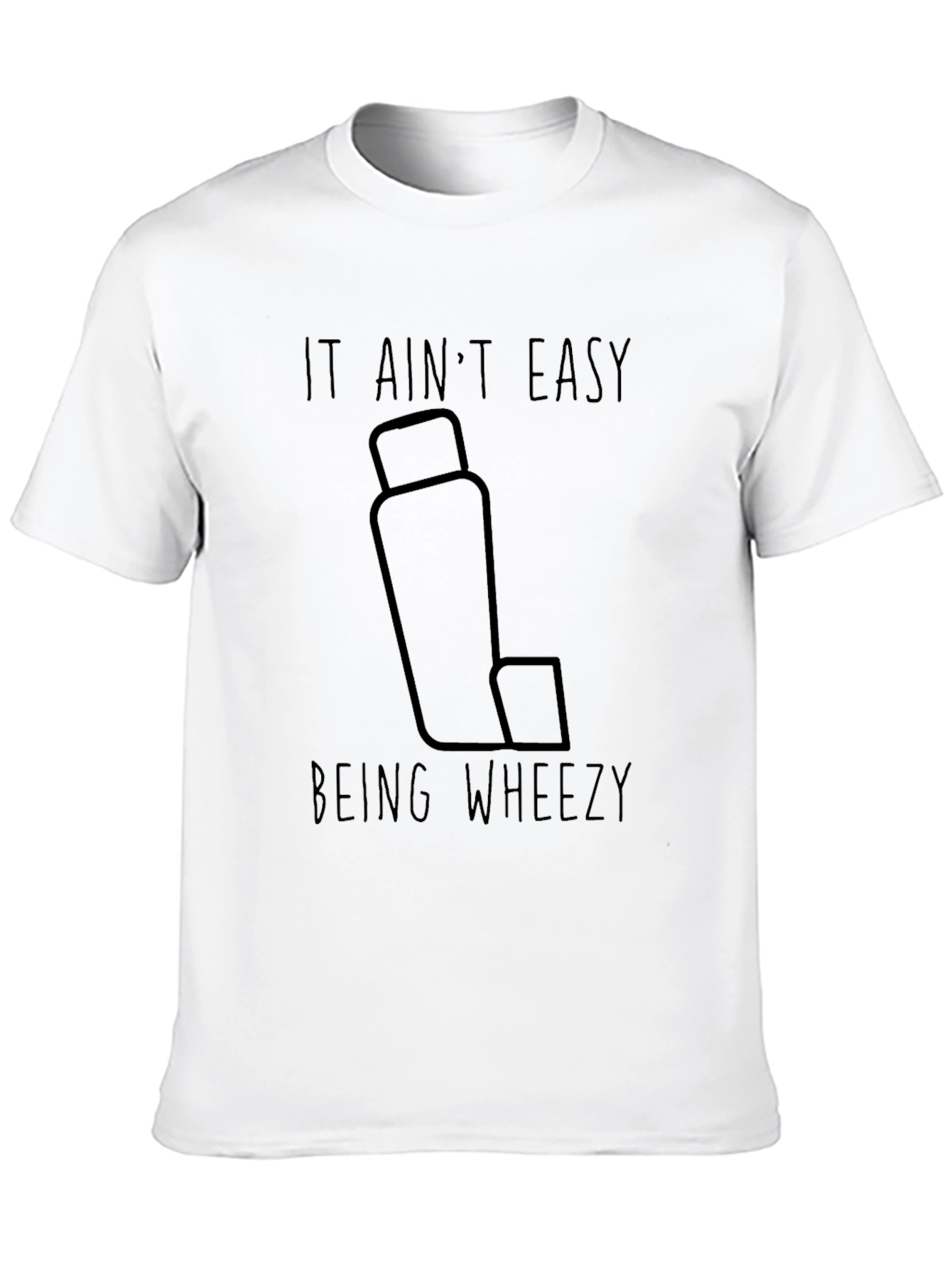 Black It Ain't Easy Being Wheezy Black T-Shirt view 10