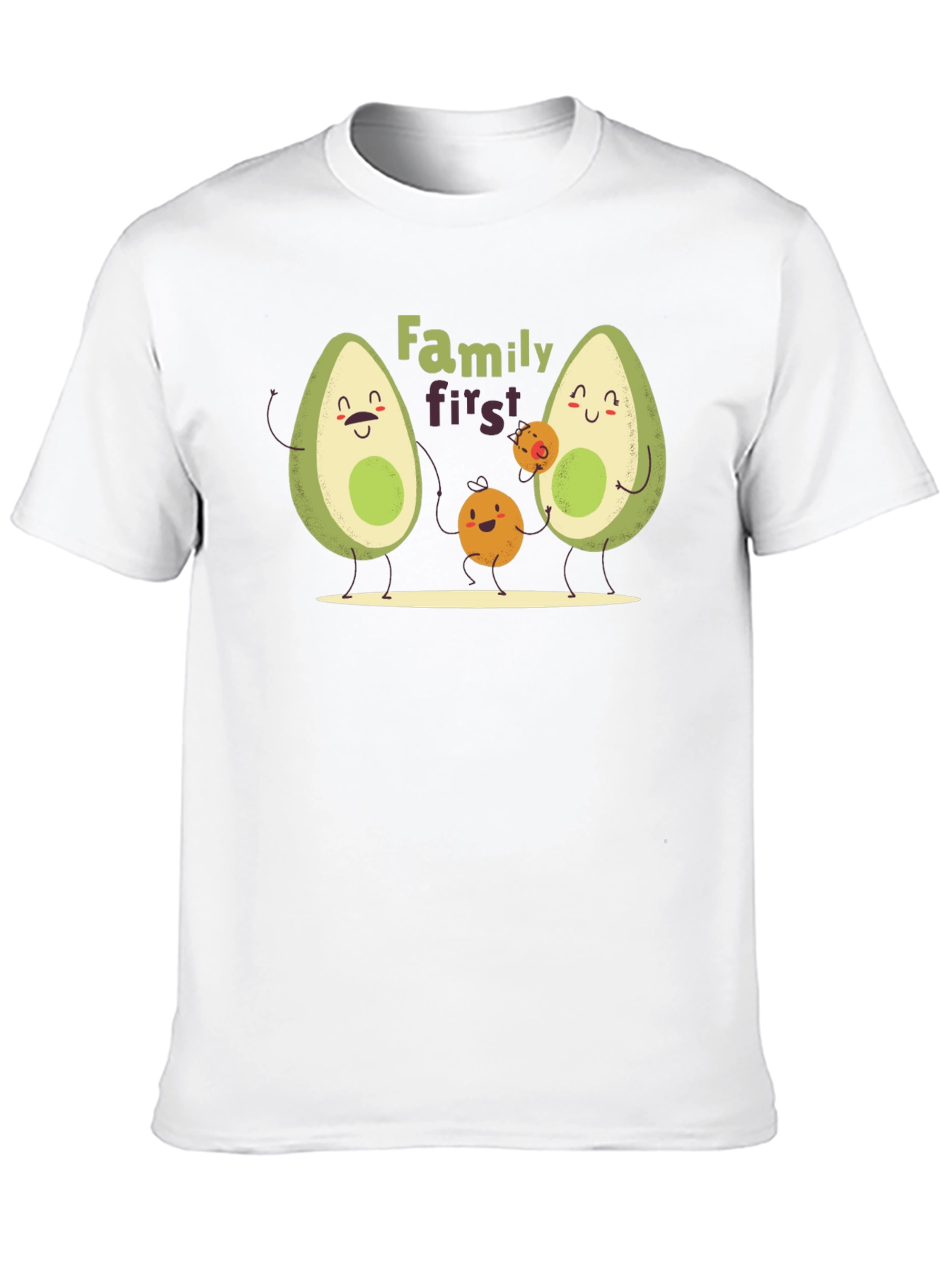 Black Family First Avocado T-Shirt view 10