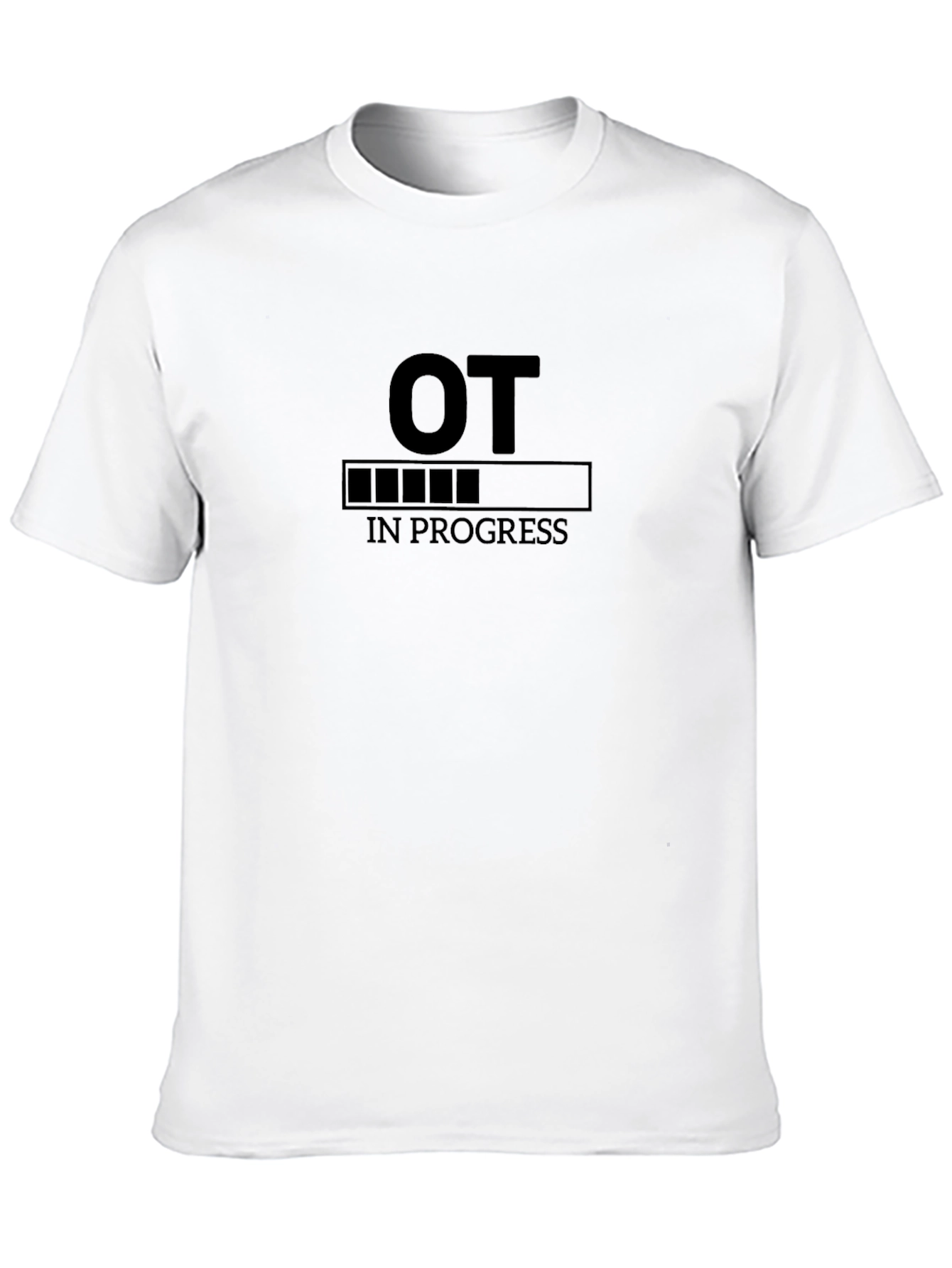 Black OT In Progress T-Shirt - Occupational Therapy view 10