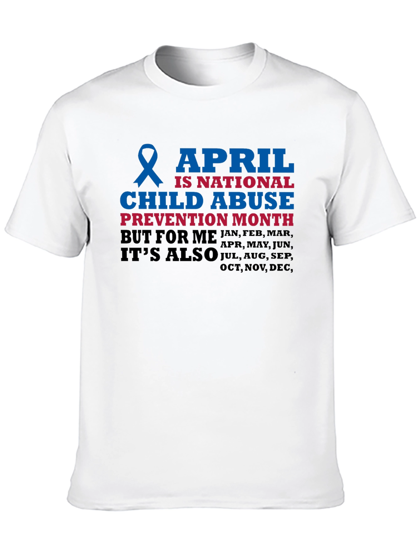 Child Abuse Awareness Month T-Shirt - 10