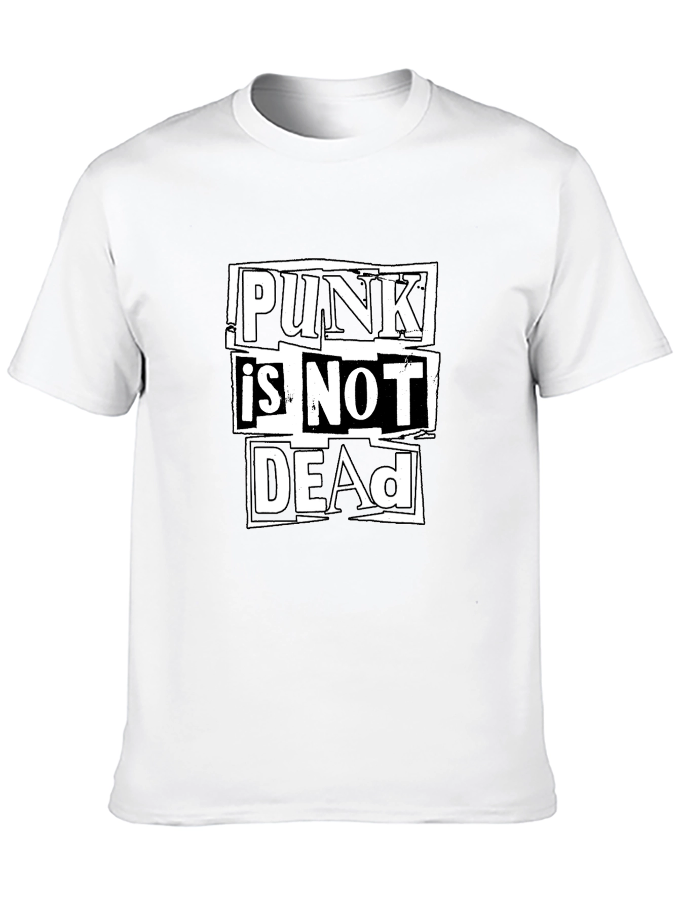 Black Punk is NOT Dead Graphic Tee view 10