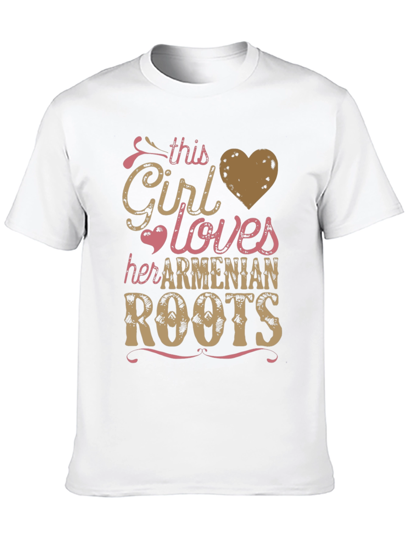 Armenian Roots T-Shirt - This Girl Loves Armenia - 10