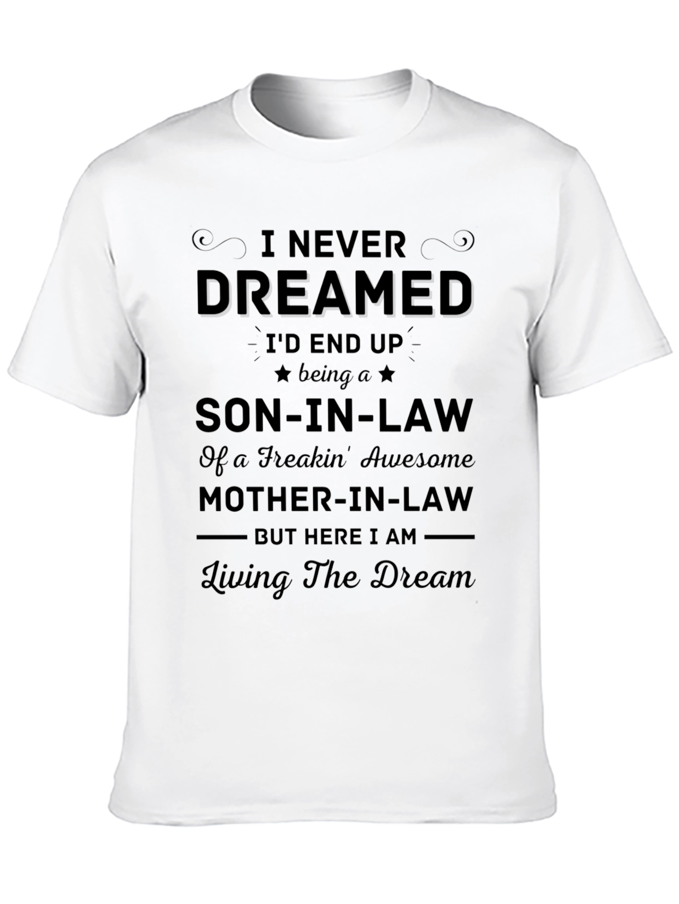 Black Funny Son-in-Law Graphic Tee view 10
