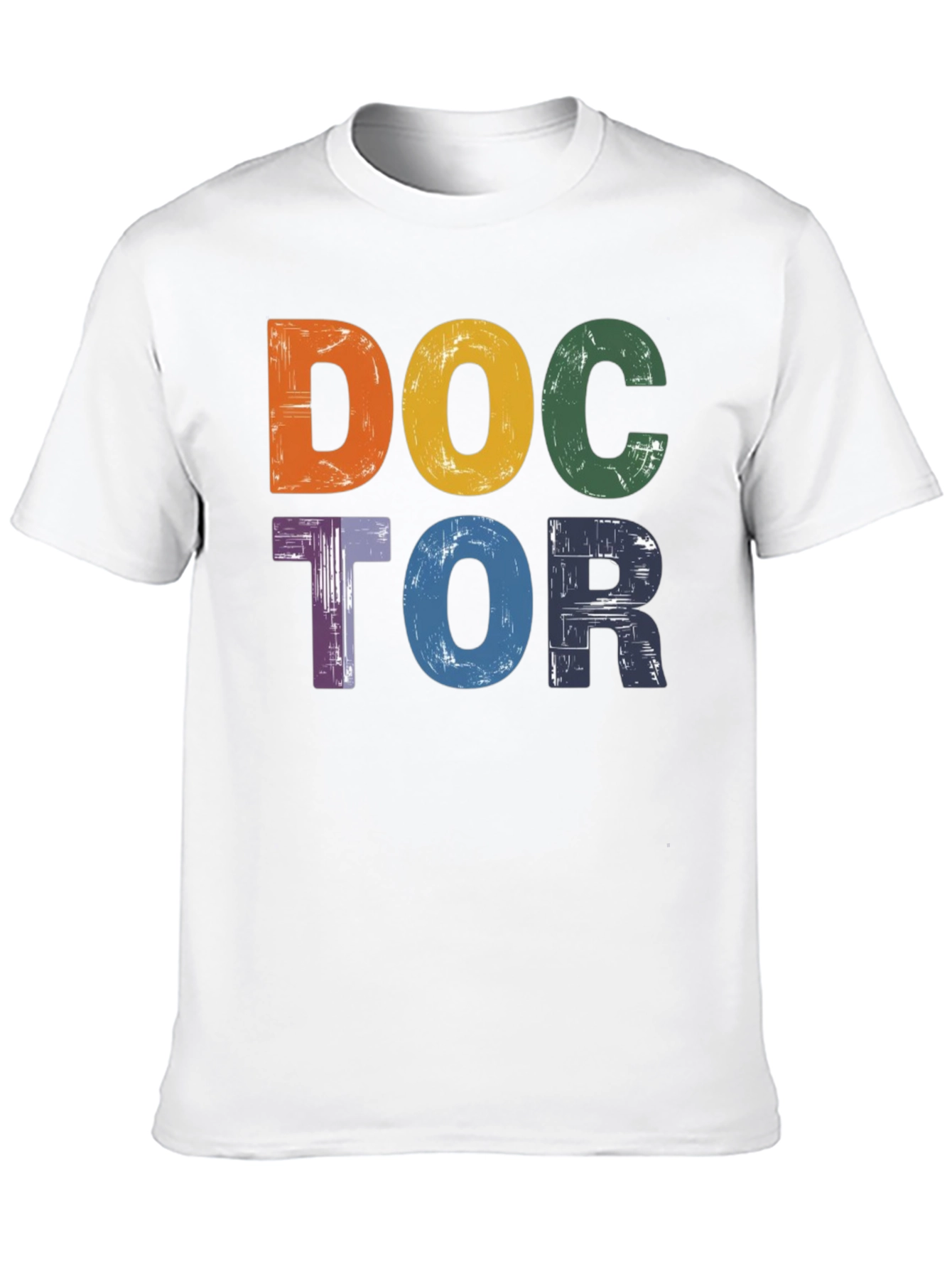 Black Doctor Colorful Graphic Tee view 10