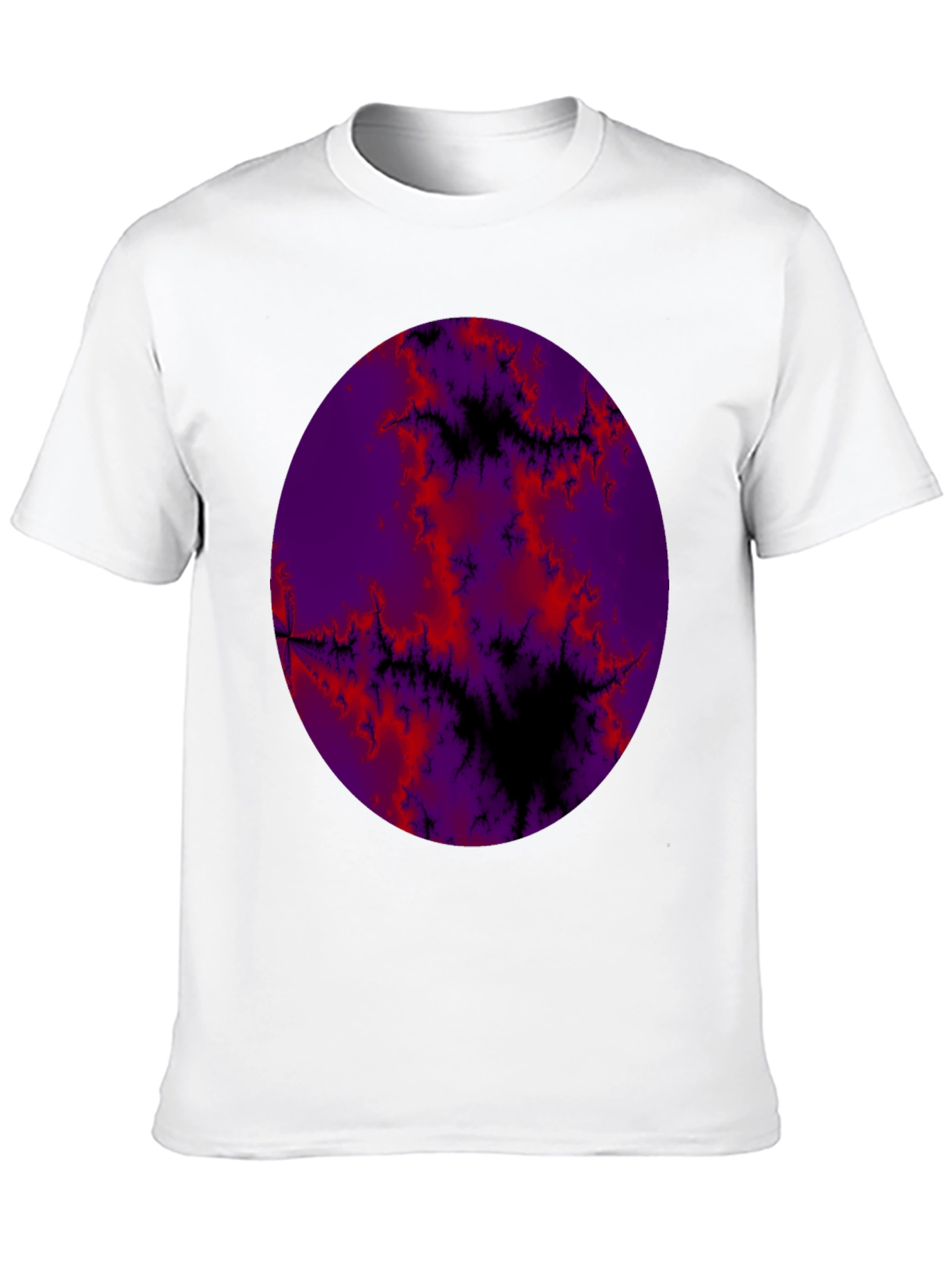 Fractal Planet Graphic T-Shirt - 10