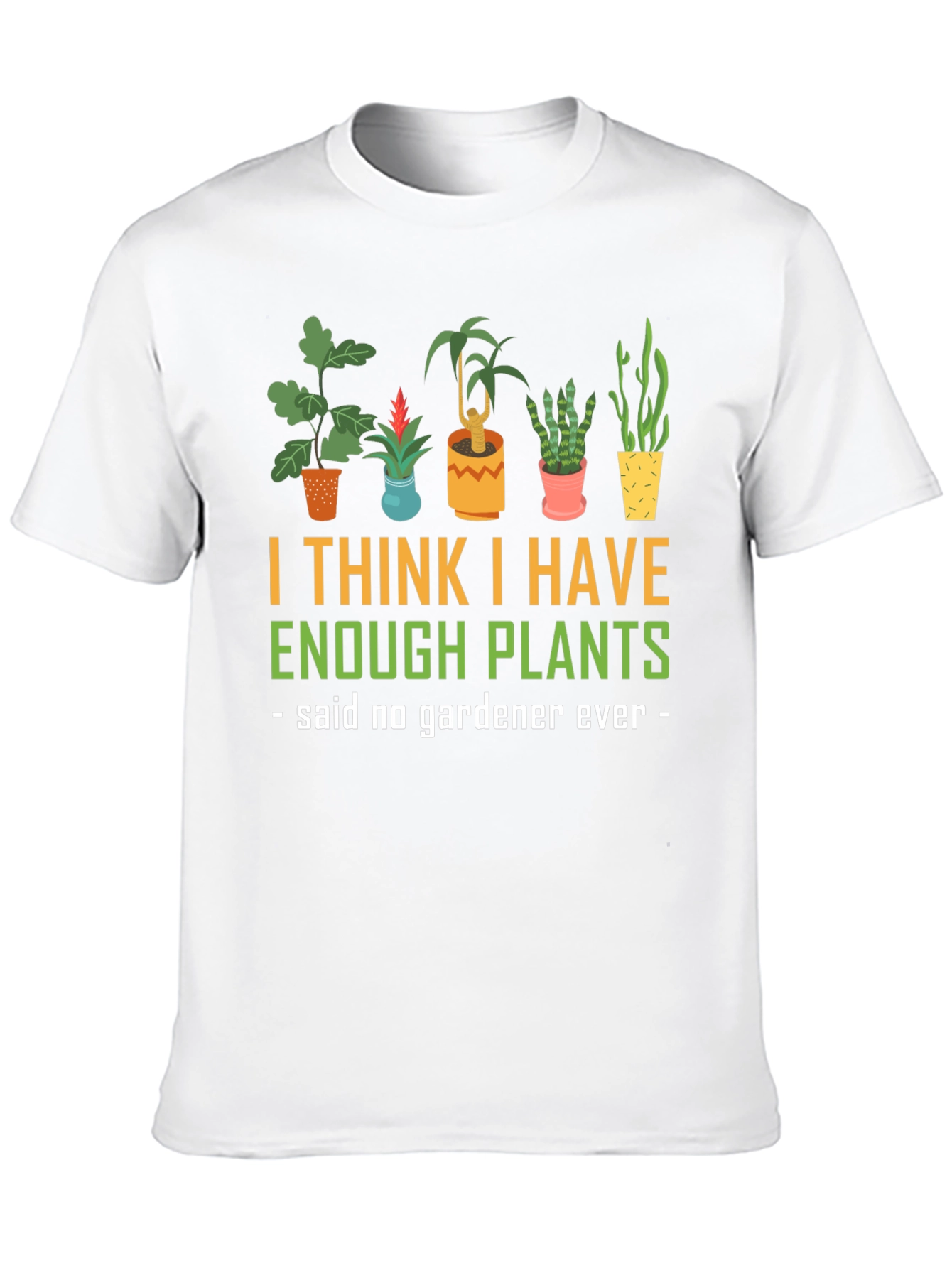 Black Funny Gardener Plant Lover T-Shirt view 10