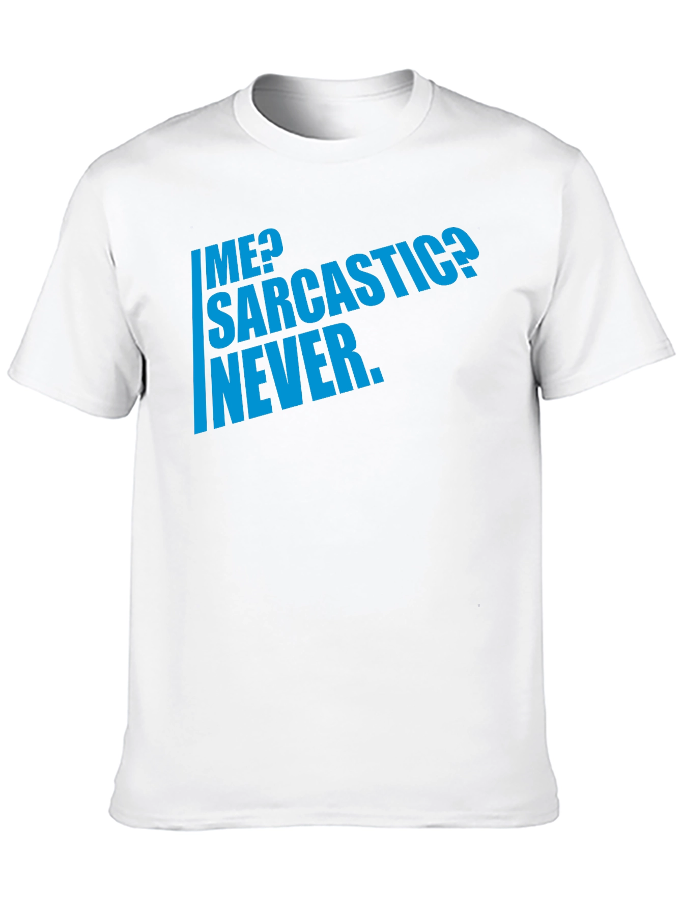 Black Sarcastic Humor T-Shirt - Men's Funny Graphic Tee view 10