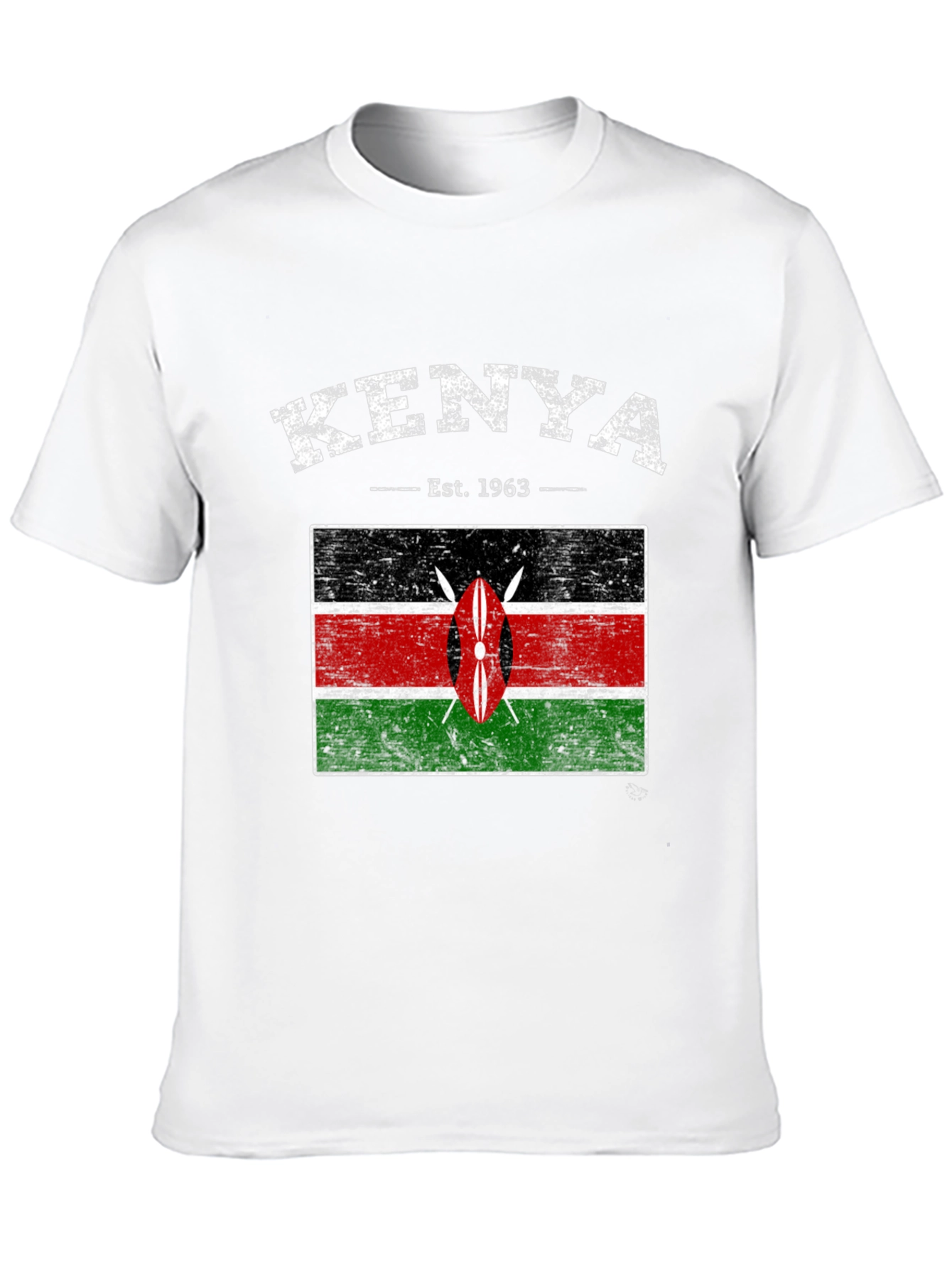 Kenya Flag Graphic T-Shirt - Est. 1963 - 10