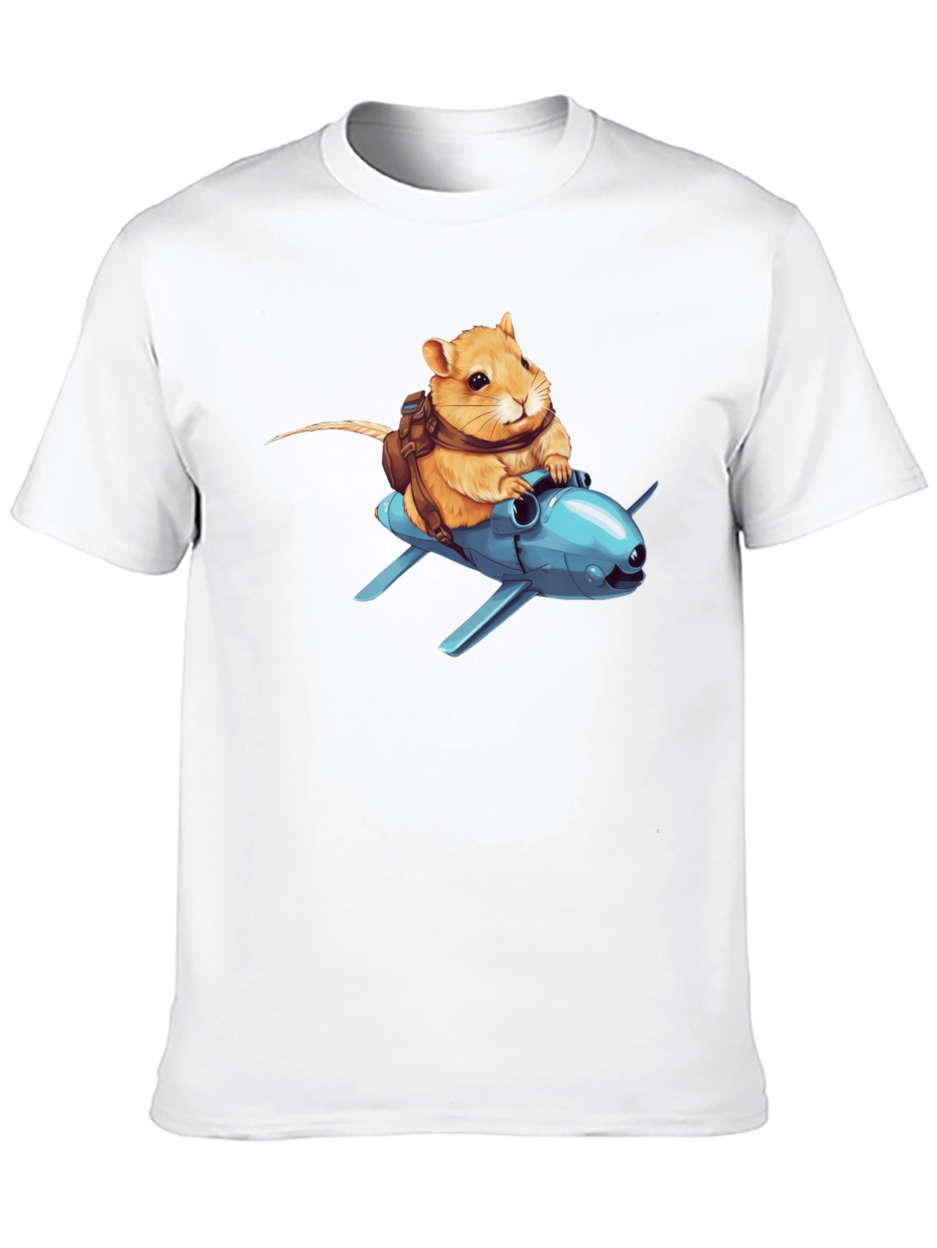 Black Gerbil Aviator T-Shirt view 10