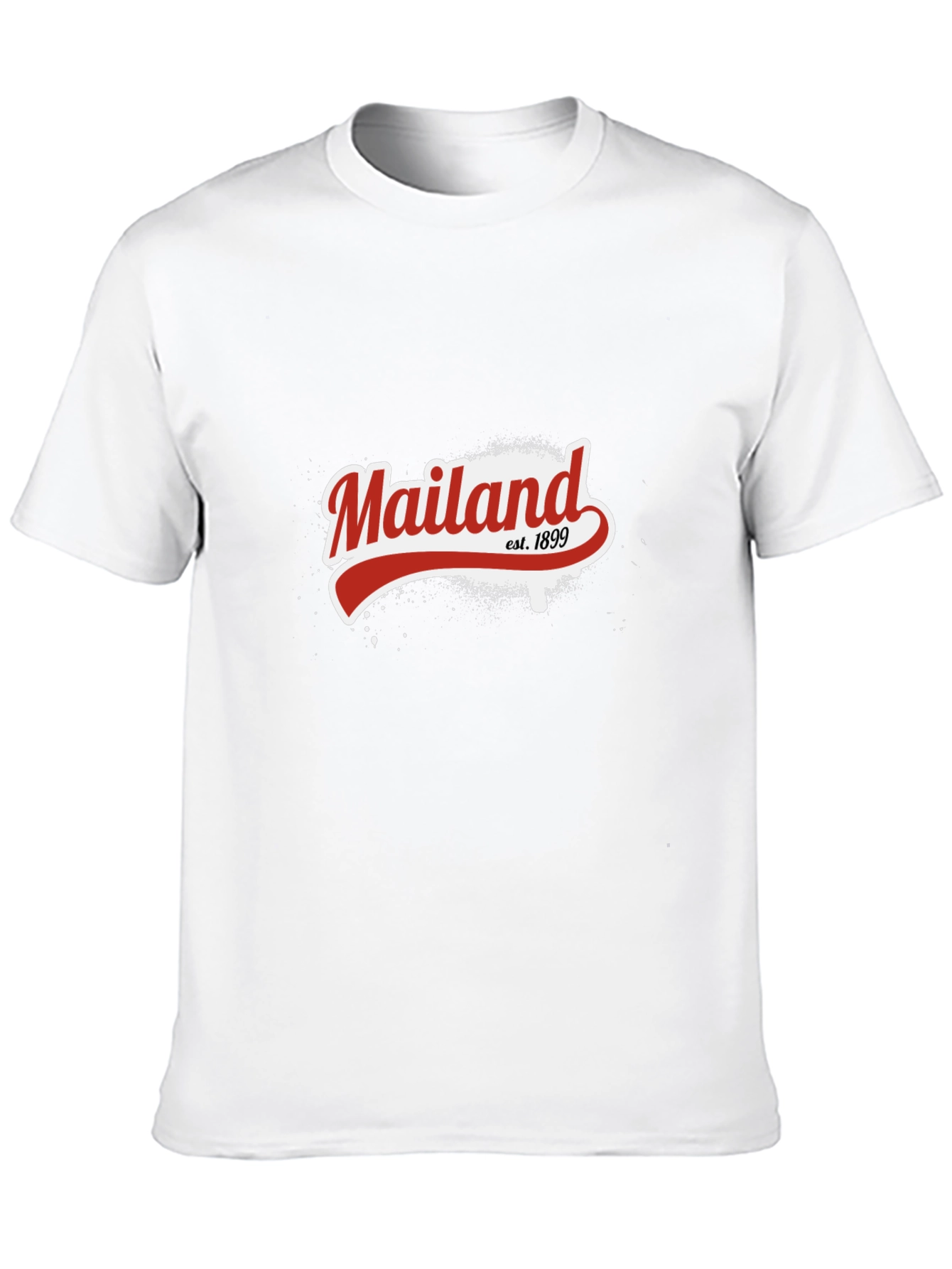 Black Mailand Est. 1899 Graphic T-Shirt view 10