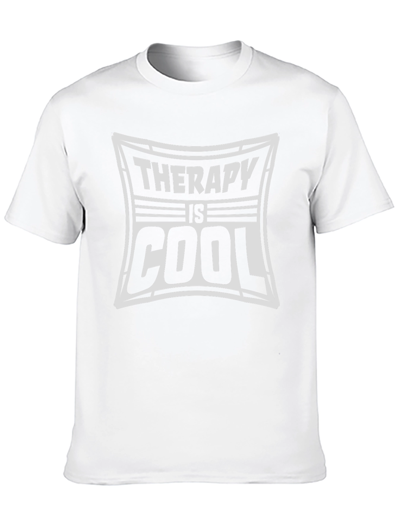 Black Therapy Is Cool Graphic Tee - Comfort Fit view 10