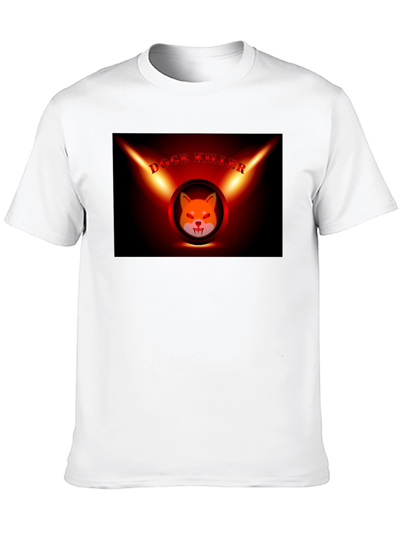 Black Doge Killer Graphic Tee - Shiba Inu Crypto view 10