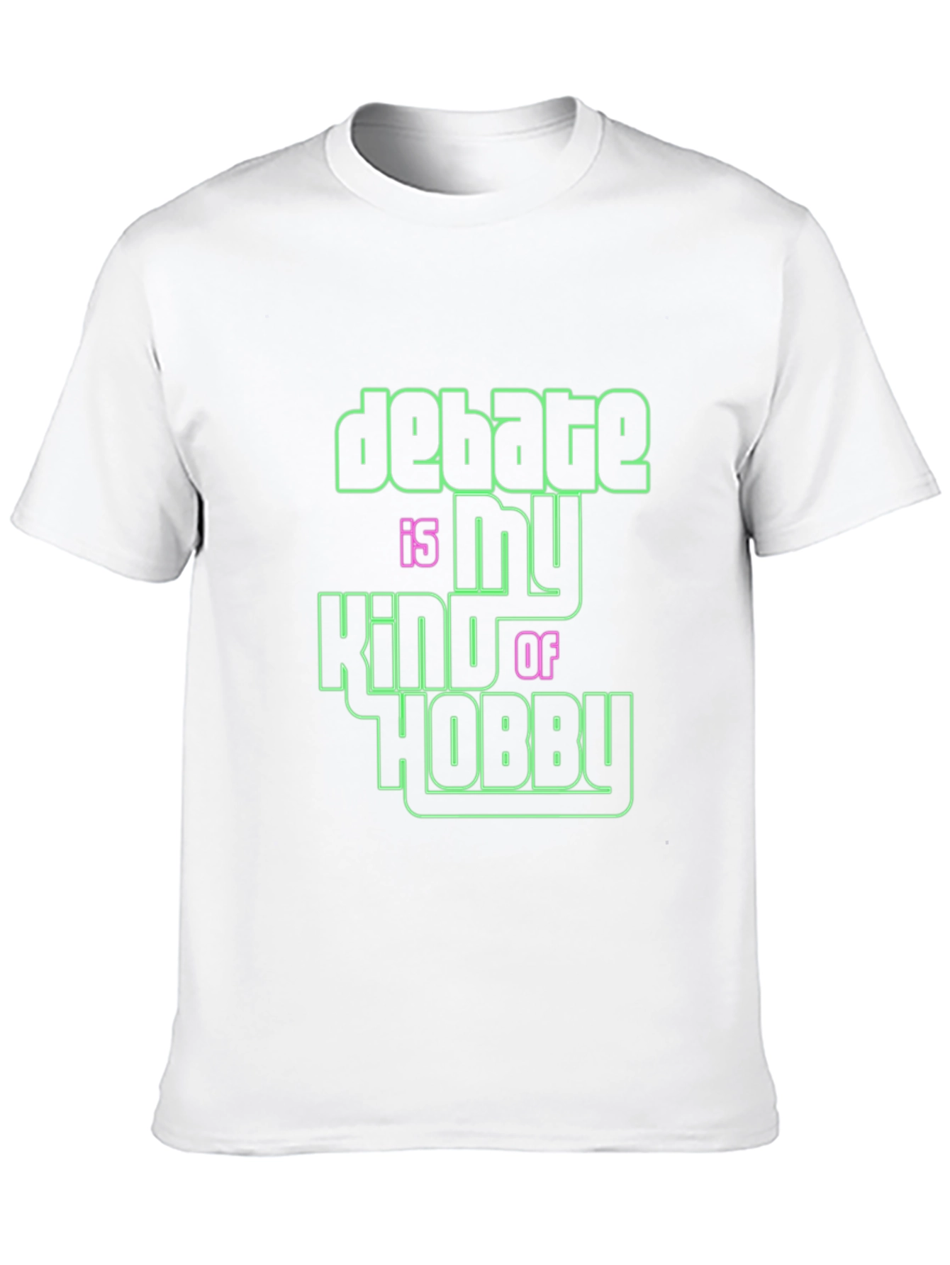Black Debate Hobby Graphic Tee - Bold Style view 10