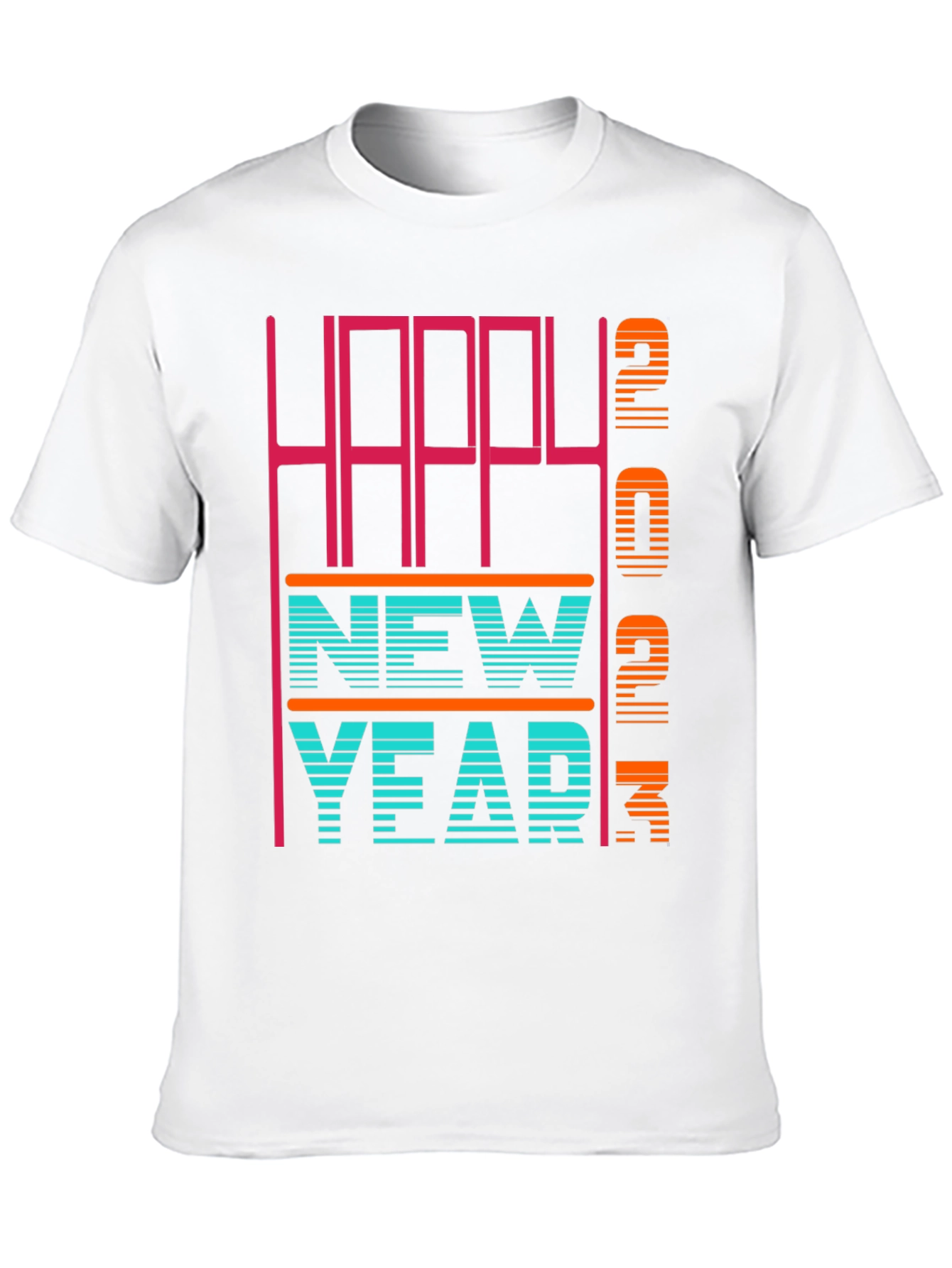 Black Happy New Year 2023 T-Shirt view 10