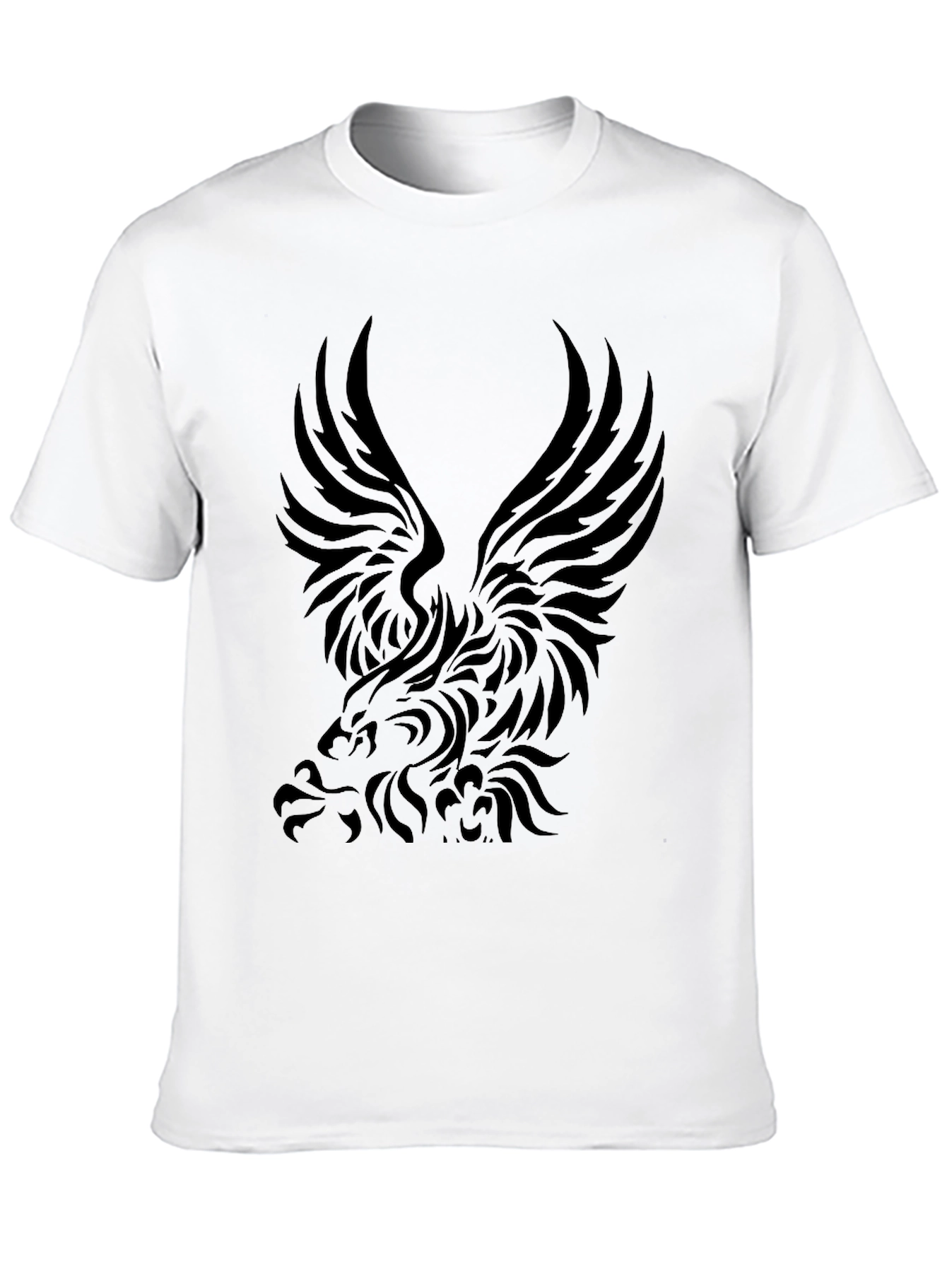 Black Black Eagle Graphic Tee view 10
