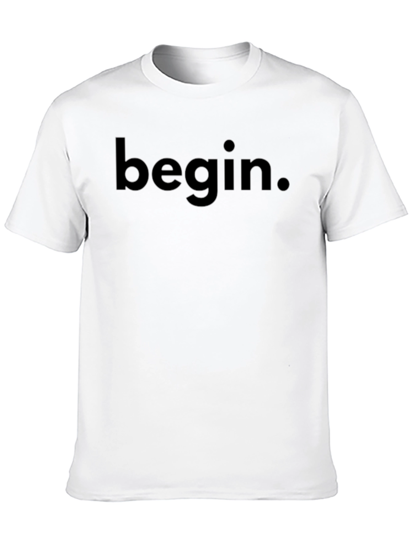 Black Begin Statement Black T-Shirt view 10