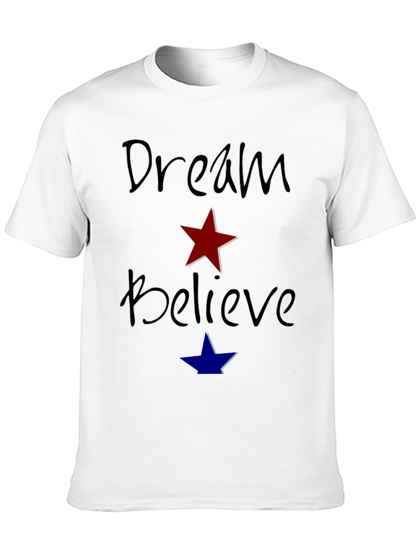 Black Dream Believe Graphic T-Shirt view 10