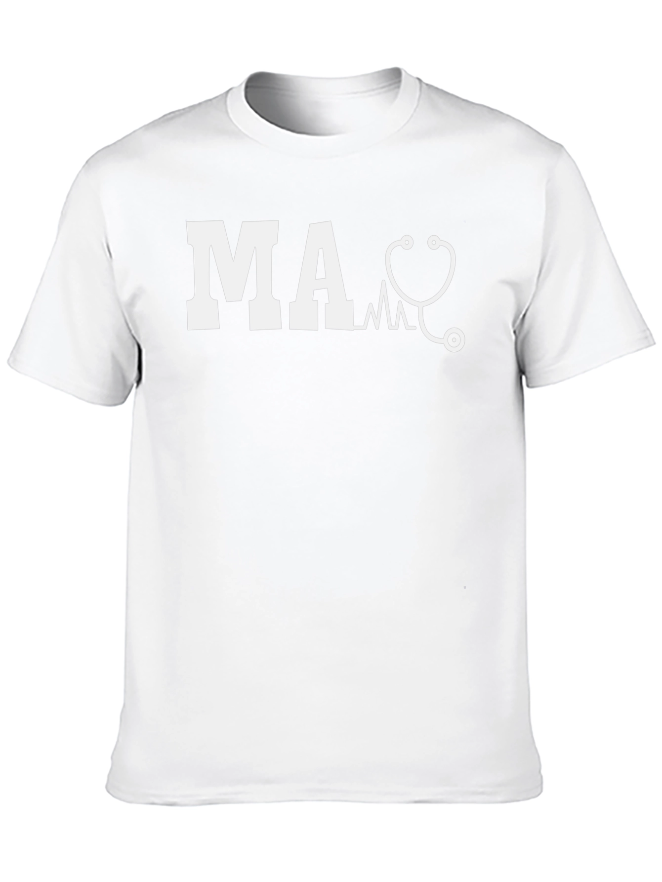 Medical Assistant Stethoscope Graphic T-Shirt - 10