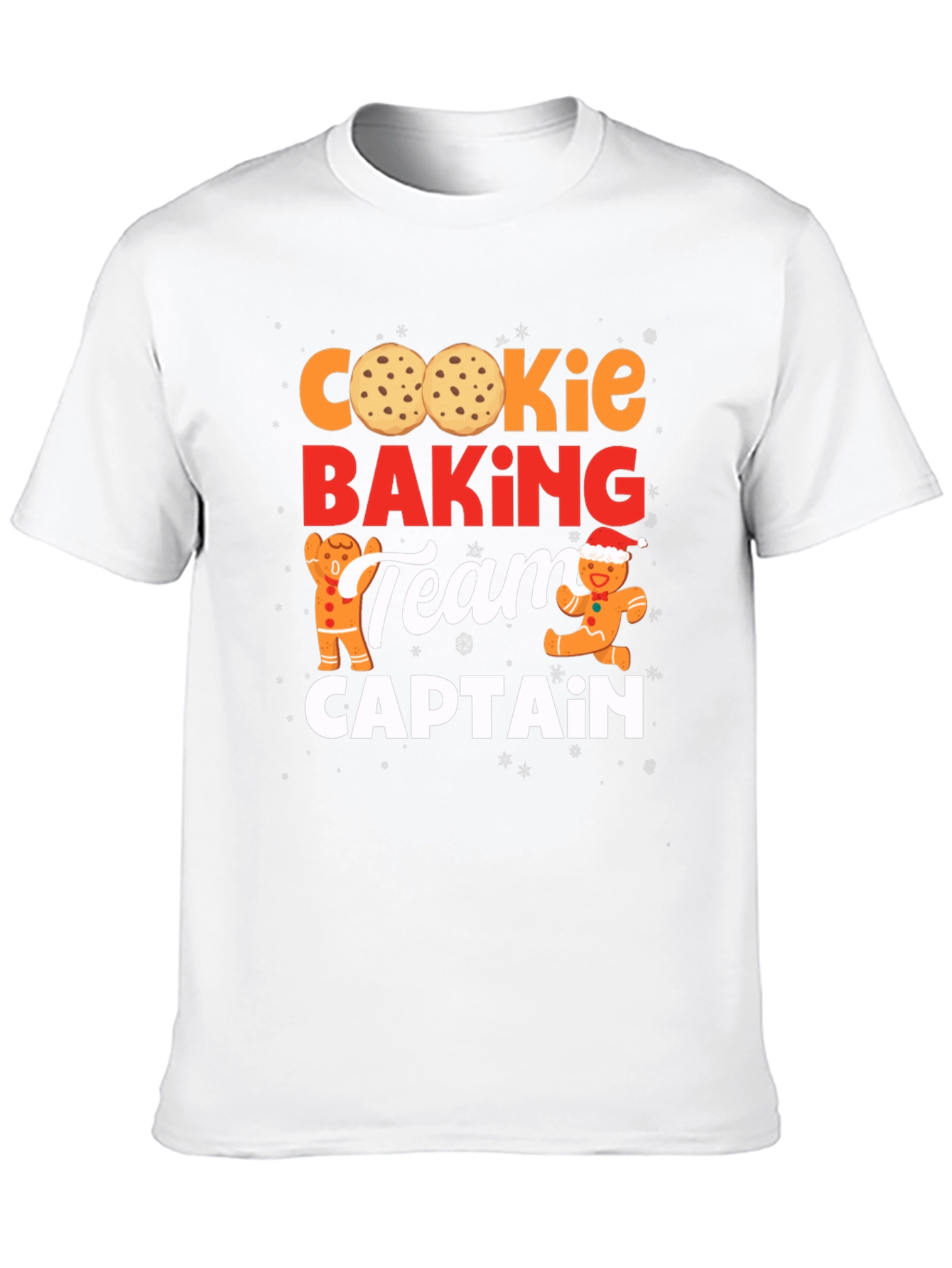 Black Cookie Baking Team Captain T-Shirt view 10