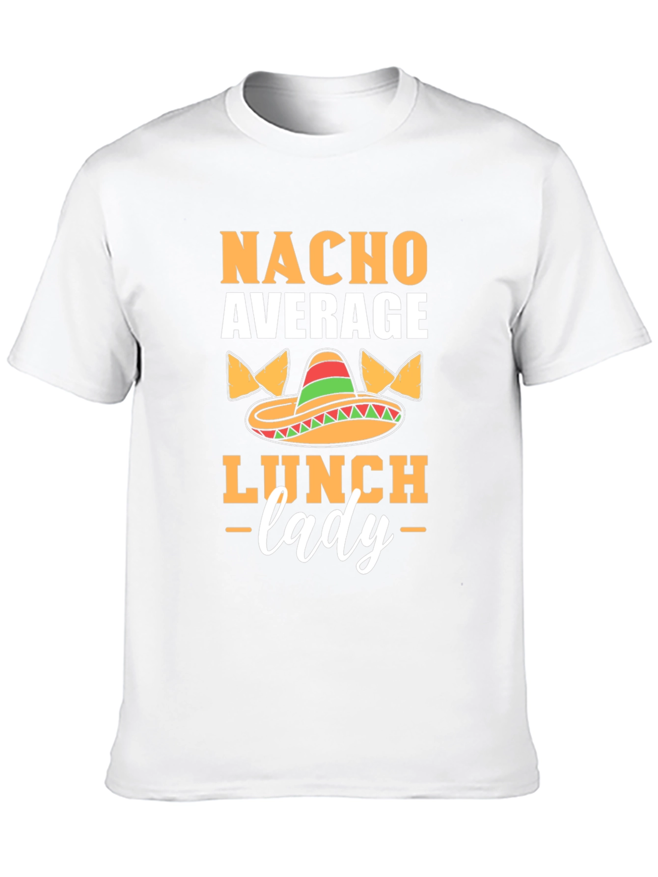 Black Nacho Average Lunch Lady Graphic T-Shirt view 10