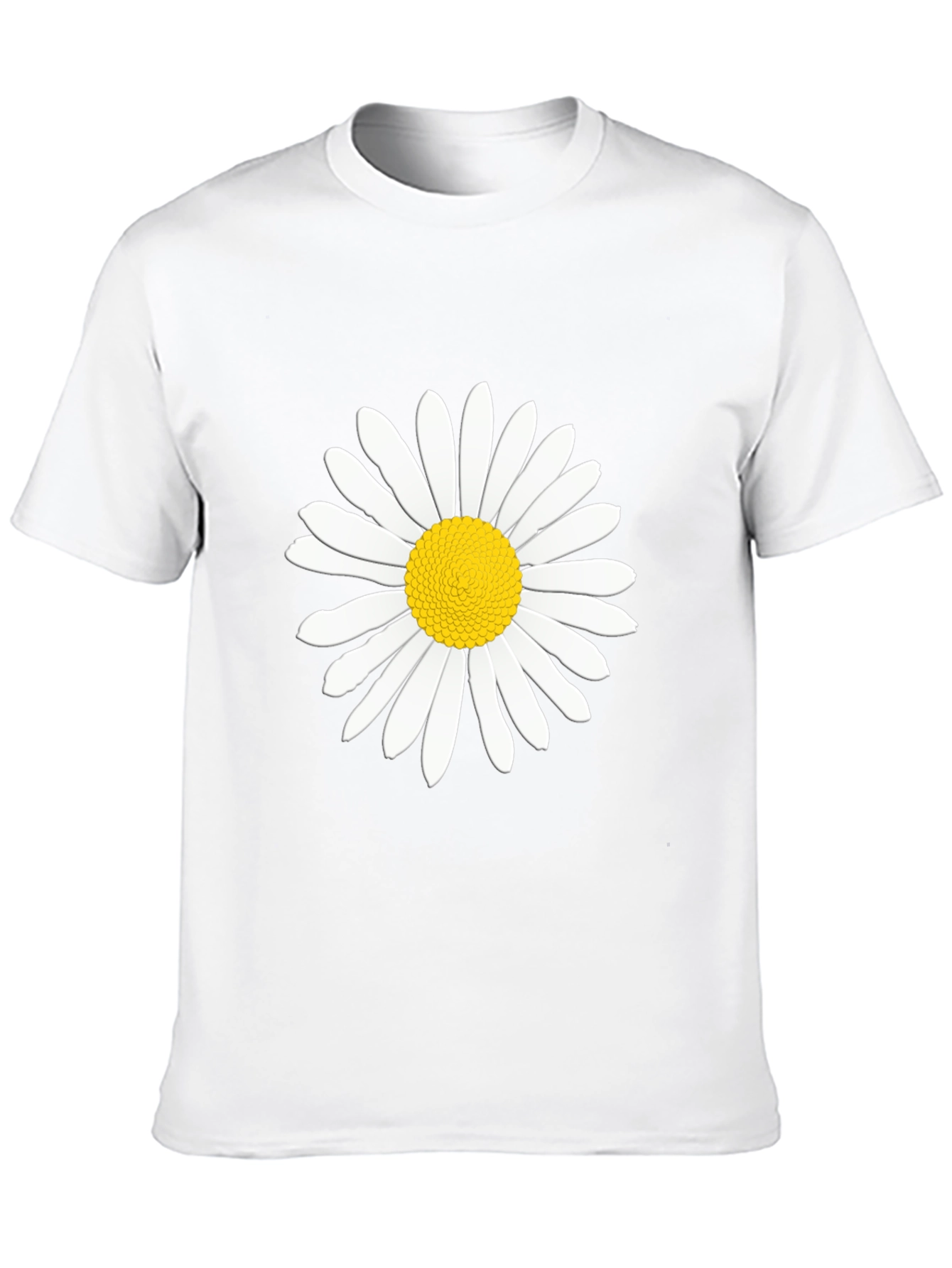Black Black Daisy T-Shirt - Casual Men's Tee view 10