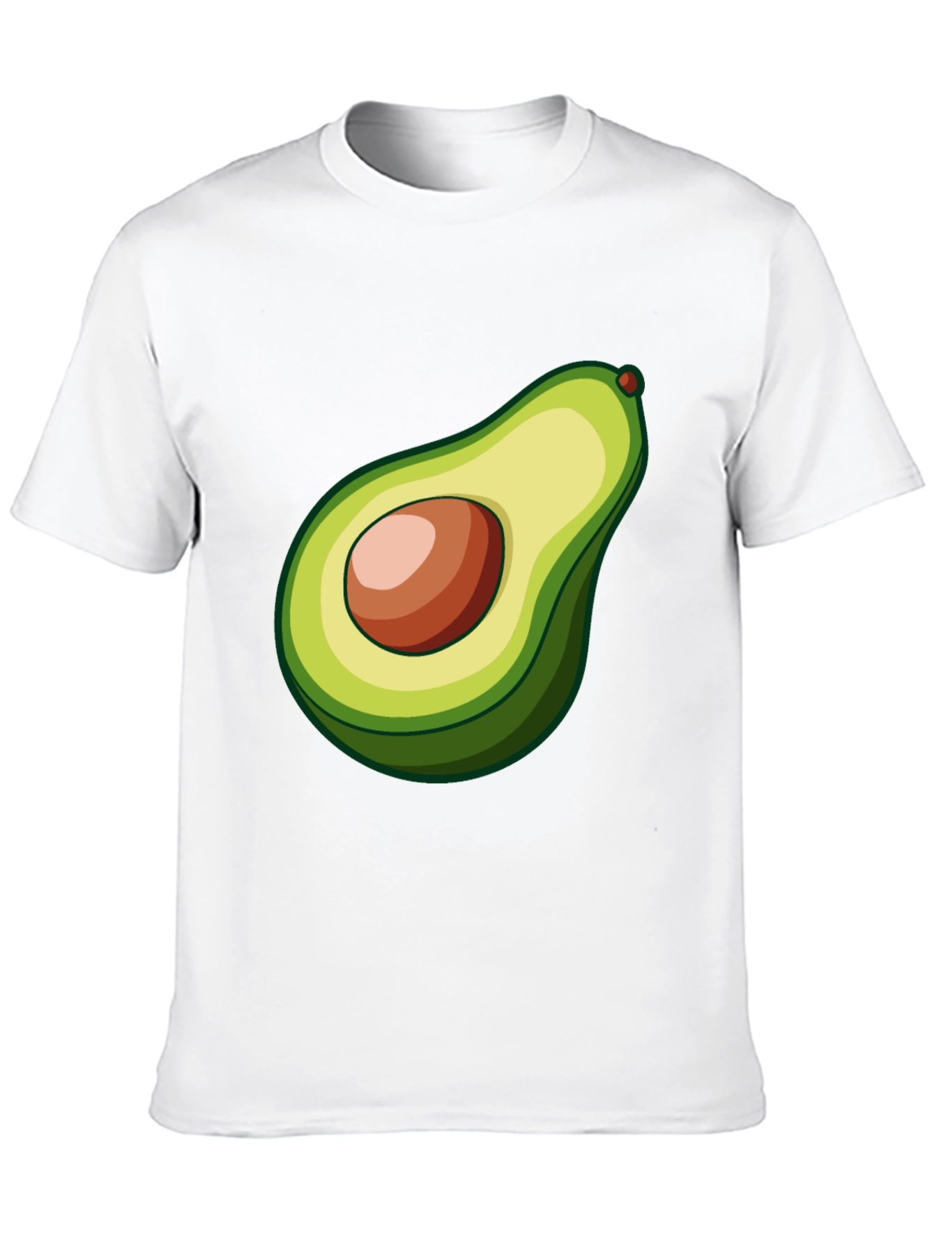 Black Avocado Graphic Tee - Black Casual Shirt view 10
