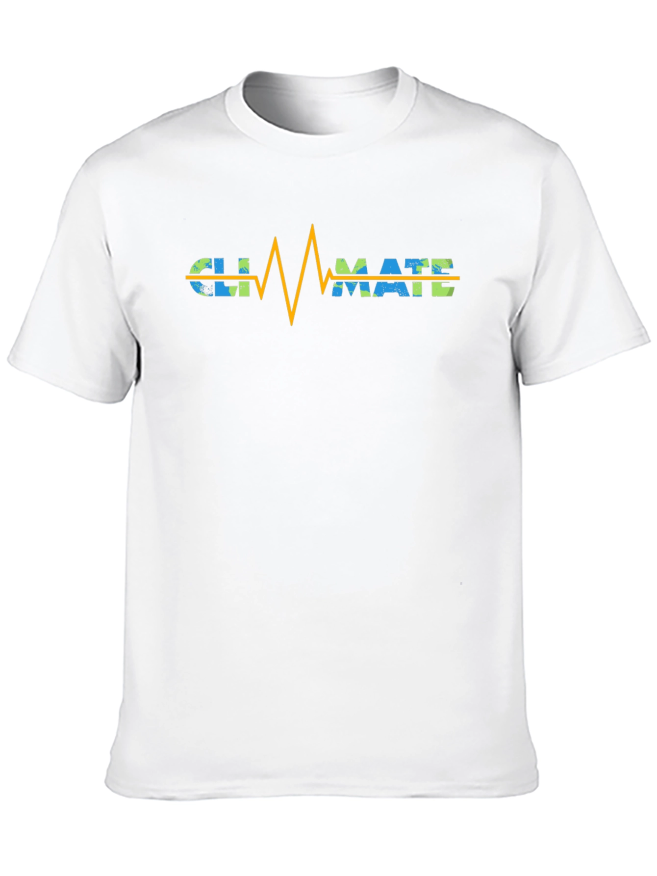 Black Climate Heartbeat Graphic Tee - Save Our Planet! view 10