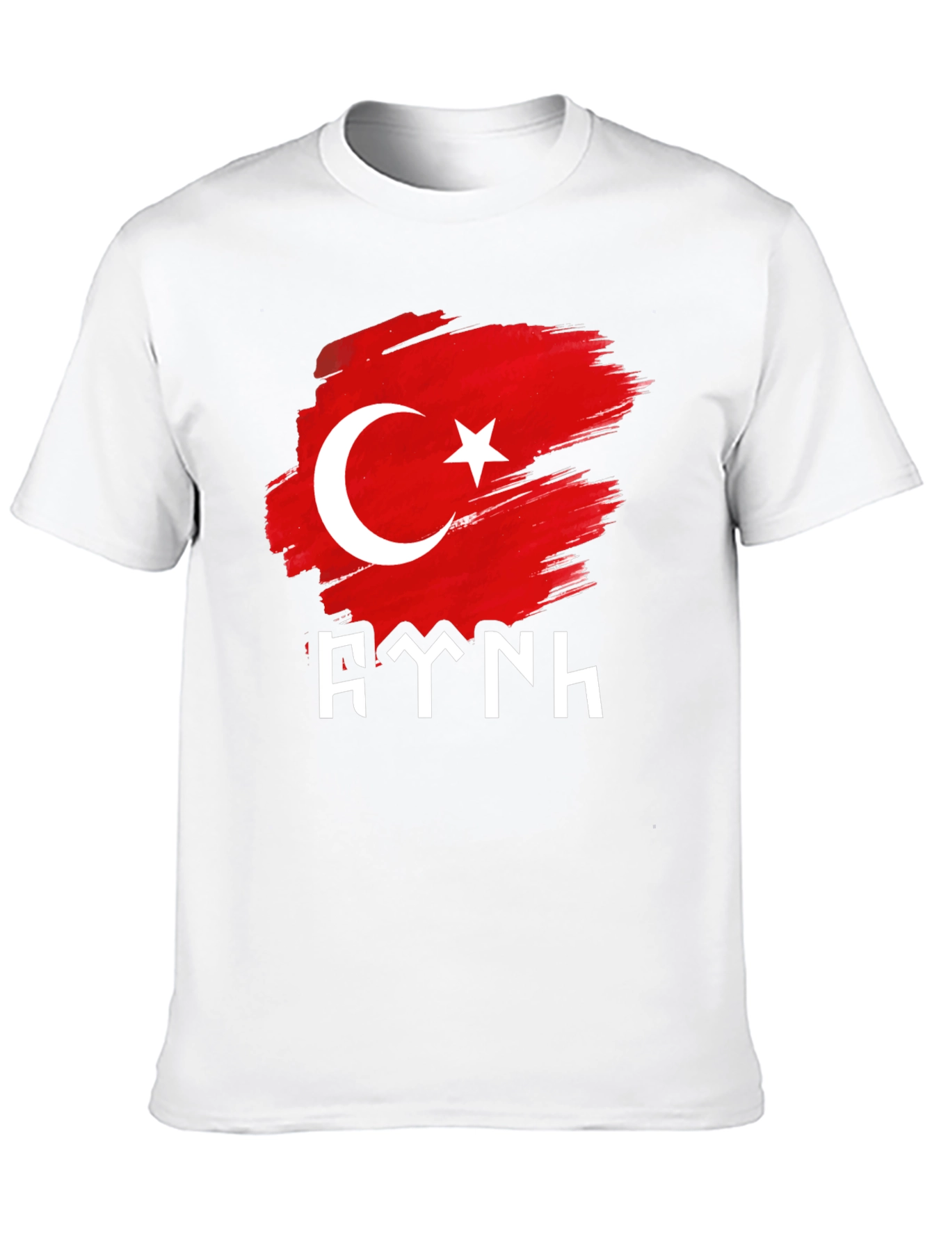 Black Turkish Flag T-Shirt - Anatolian Pride view 10