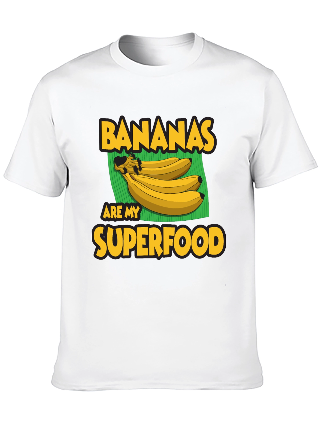 Black Banana Superfood Graphic Tee - Black T-Shirt view 10