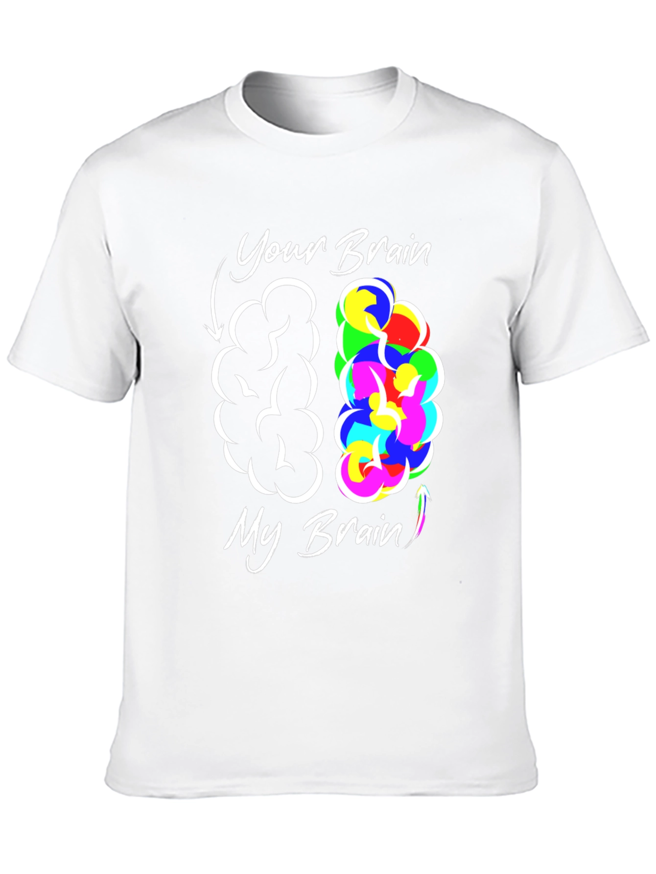 Black Your Brain My Brain Graphic T-Shirt view 10