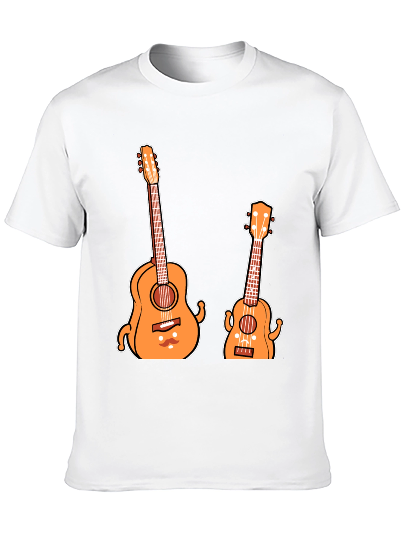 Black Funny Guitar T-Shirt - Musical Instrument Tee view 10