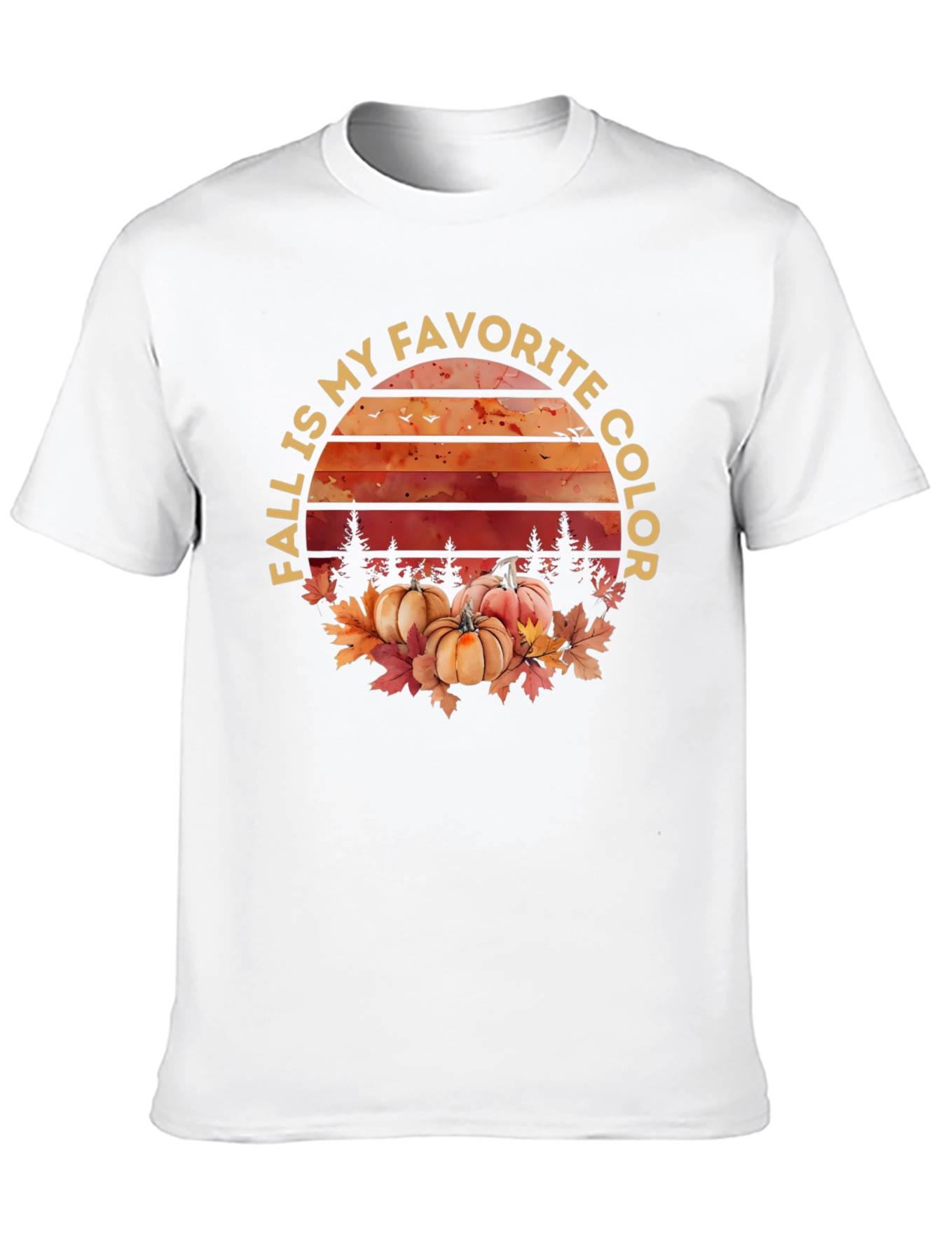 Black Fall Is My Favorite Color T-Shirt view 10