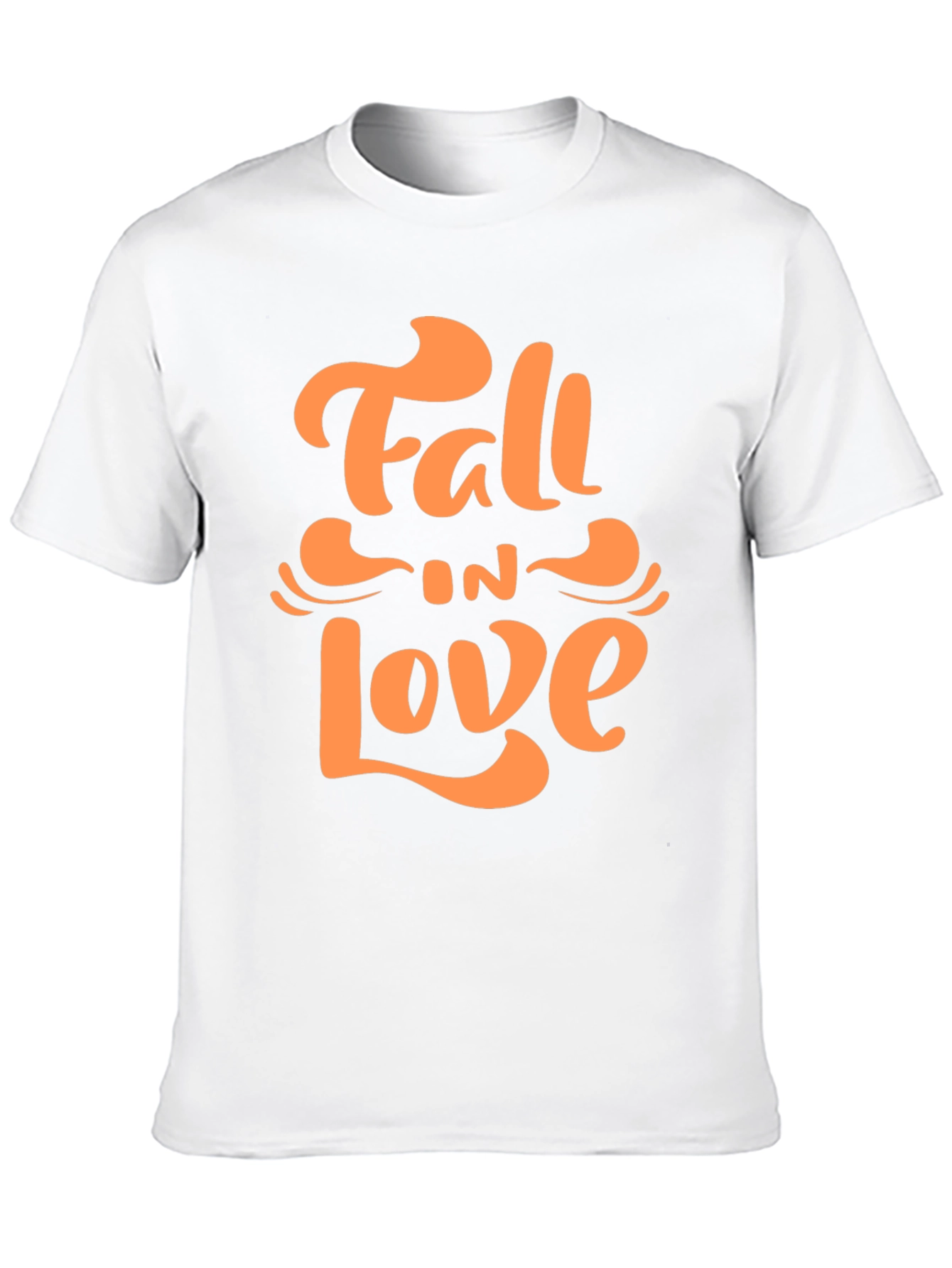 Black Fall in Love Graphic Tee - Stylish Autumn Apparel view 10