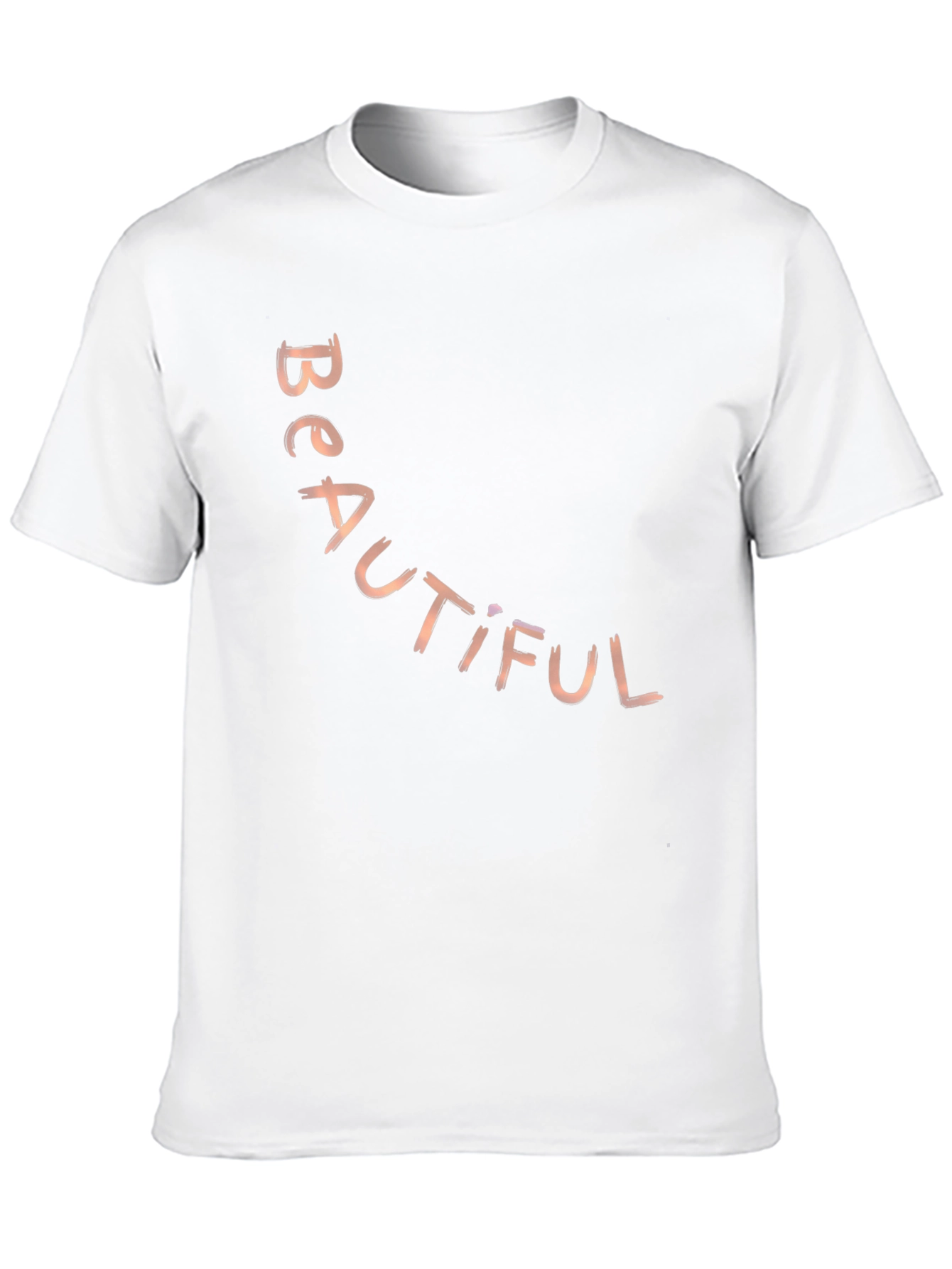 Black Beautiful Graphic Tee - Soft Cotton Crewneck view 10