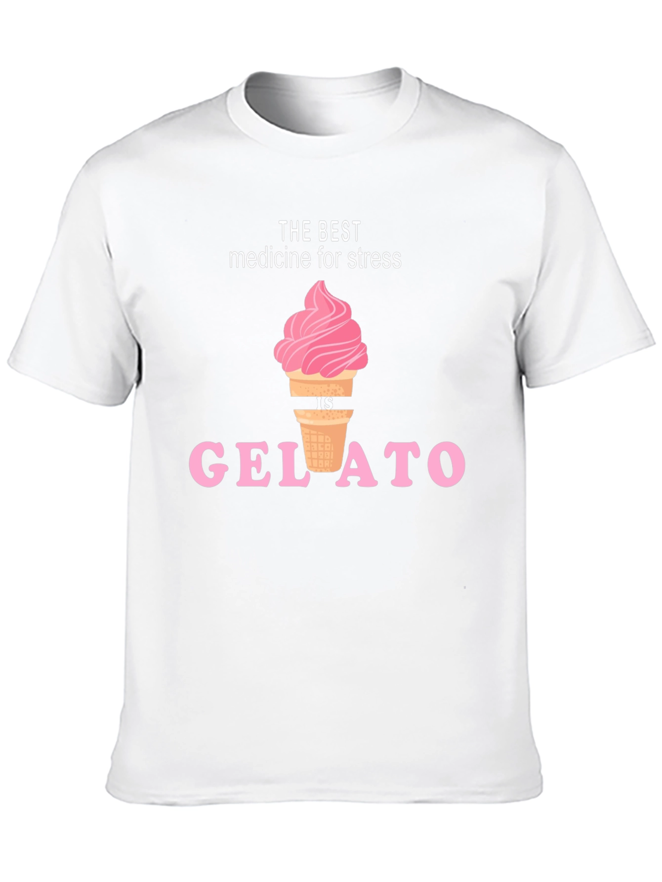 Black Gelato is the Best Medicine T-Shirt view 10
