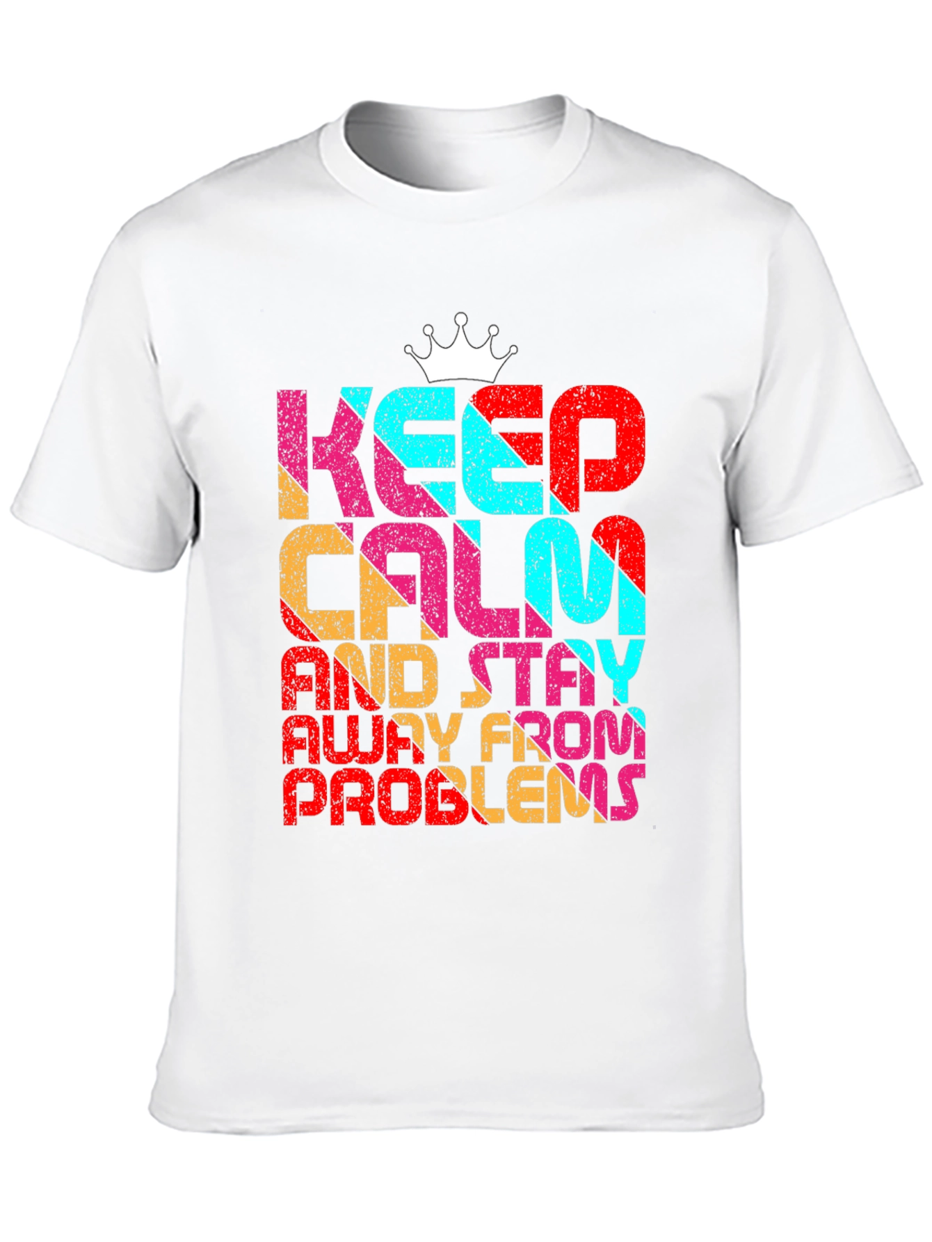Black Keep Calm T-Shirt view 10