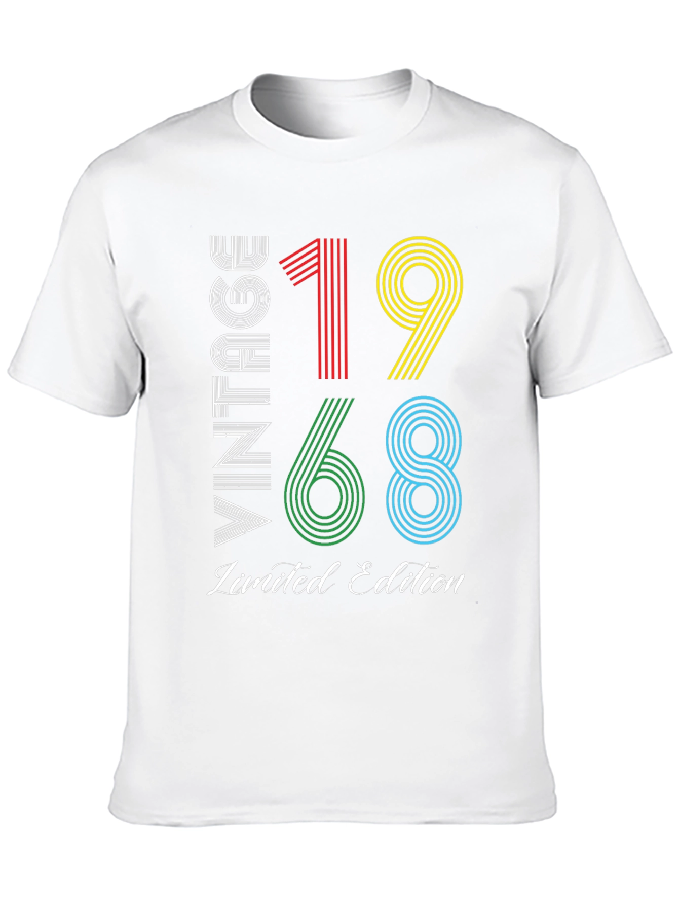 Black Vintage 1968 Limited Edition Graphic T-Shirt view 10