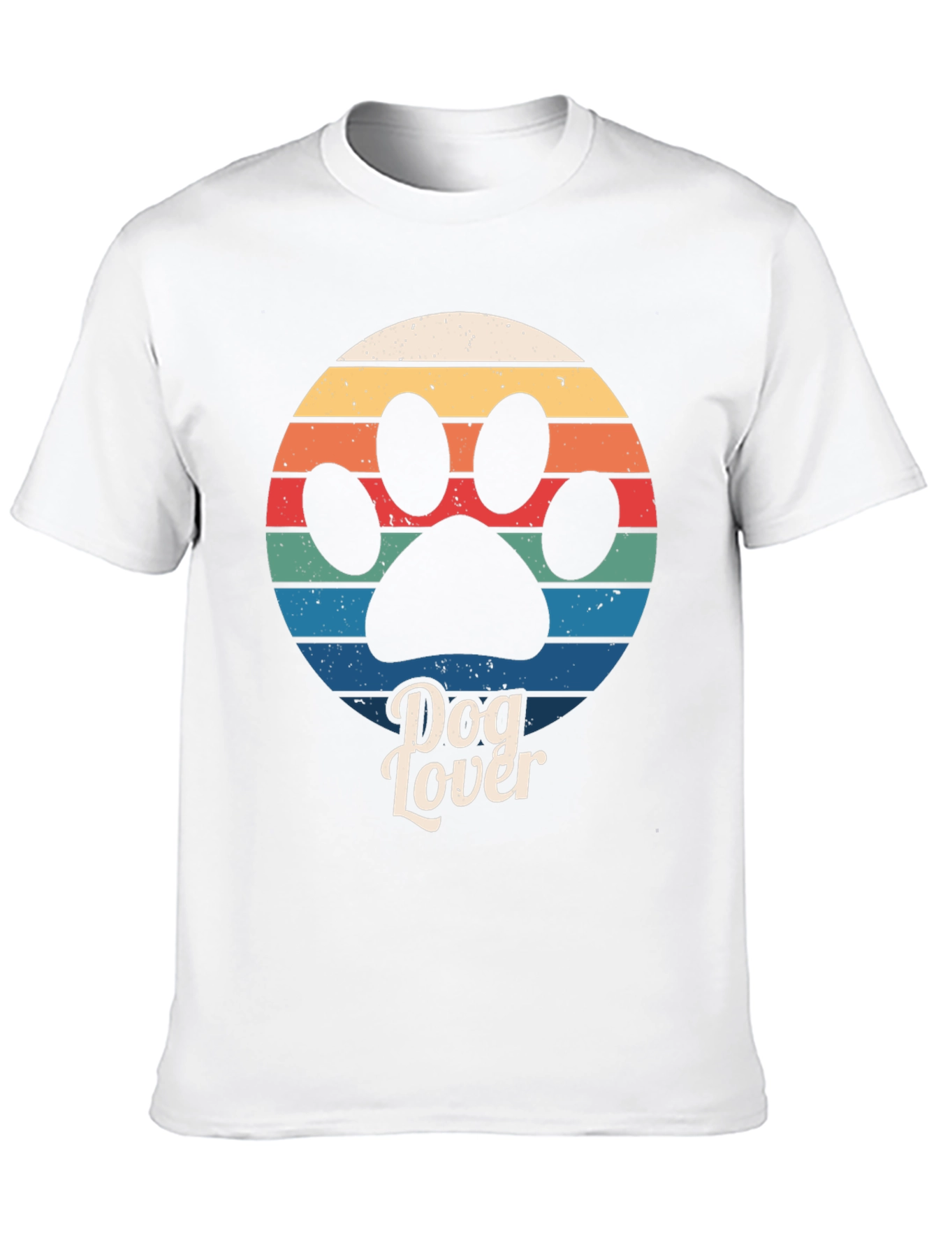 Black Dog Lover Retro T-Shirt view 10