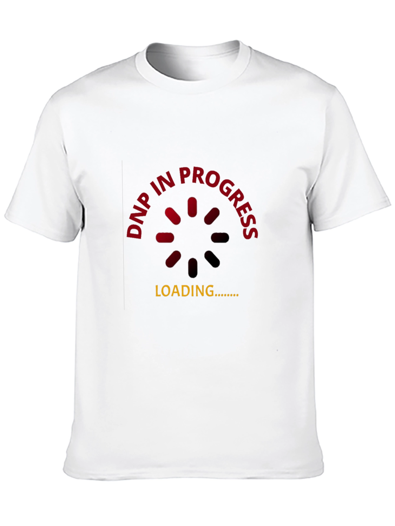 Black DNP In Progress Black T-Shirt - Gamer Humor view 10