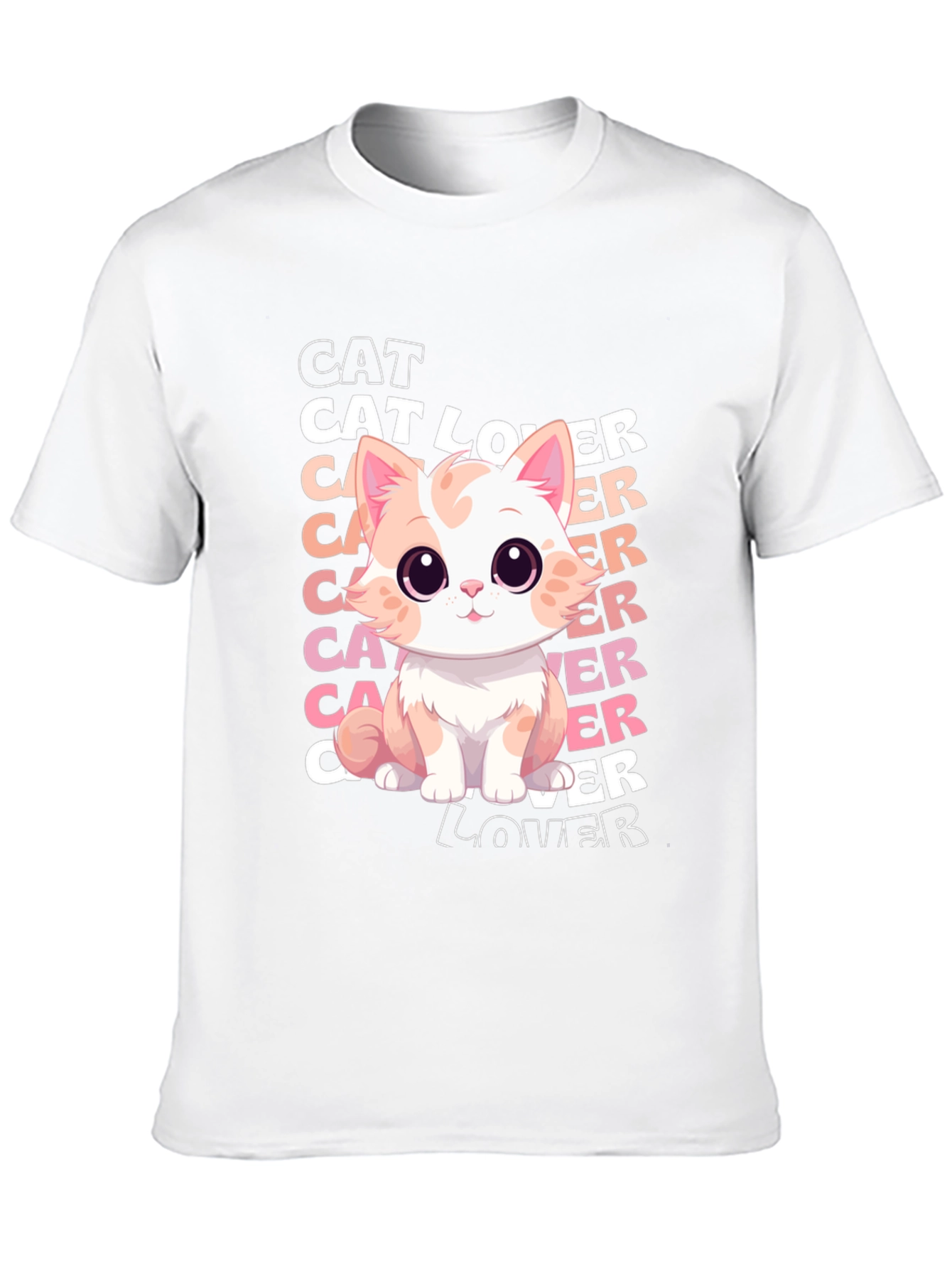 Black Cat Lover T-Shirt Cute Kitty Graphic Tee view 10