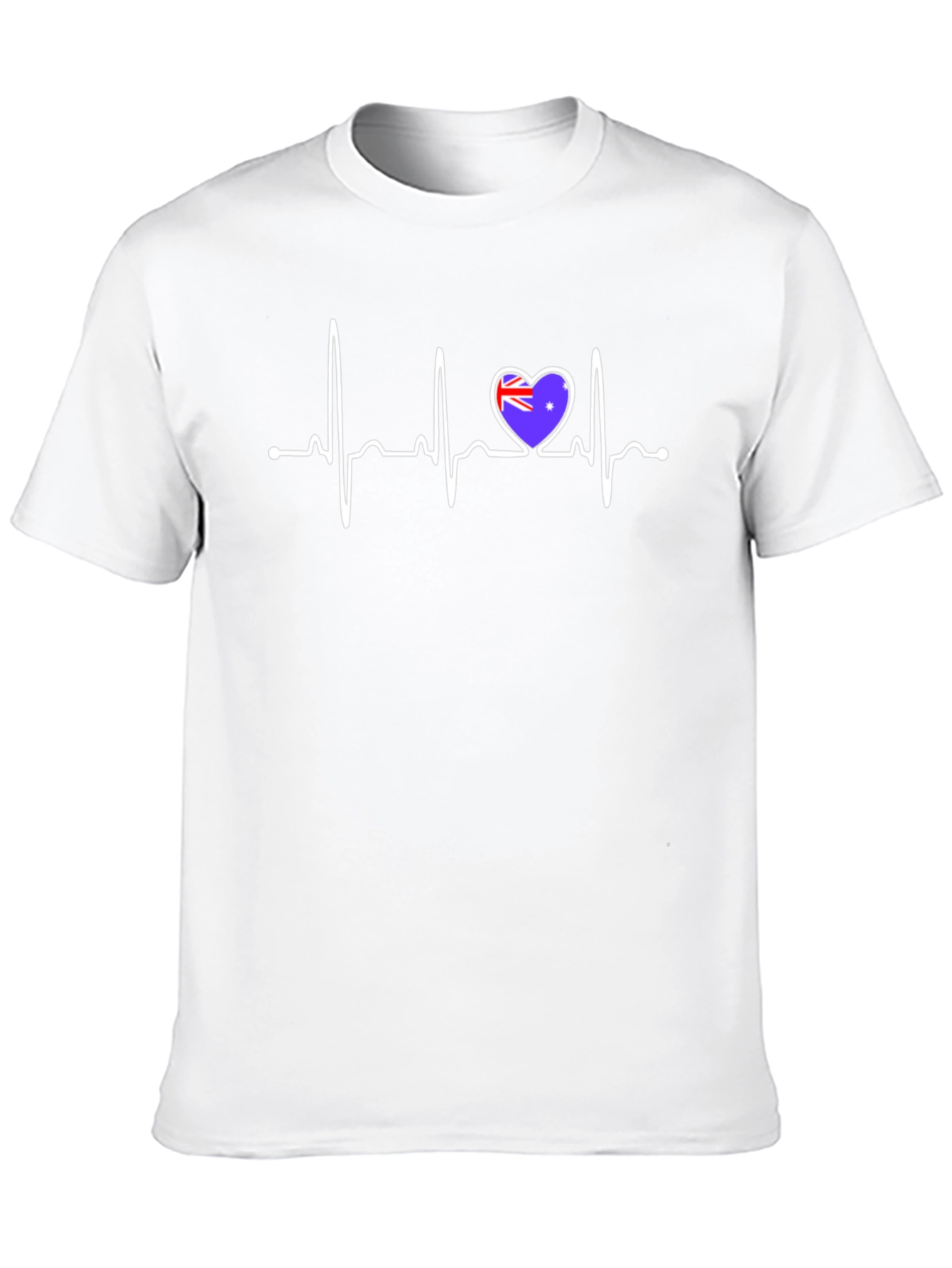 Heartbeat Australia Flag Graphic Tee - 10
