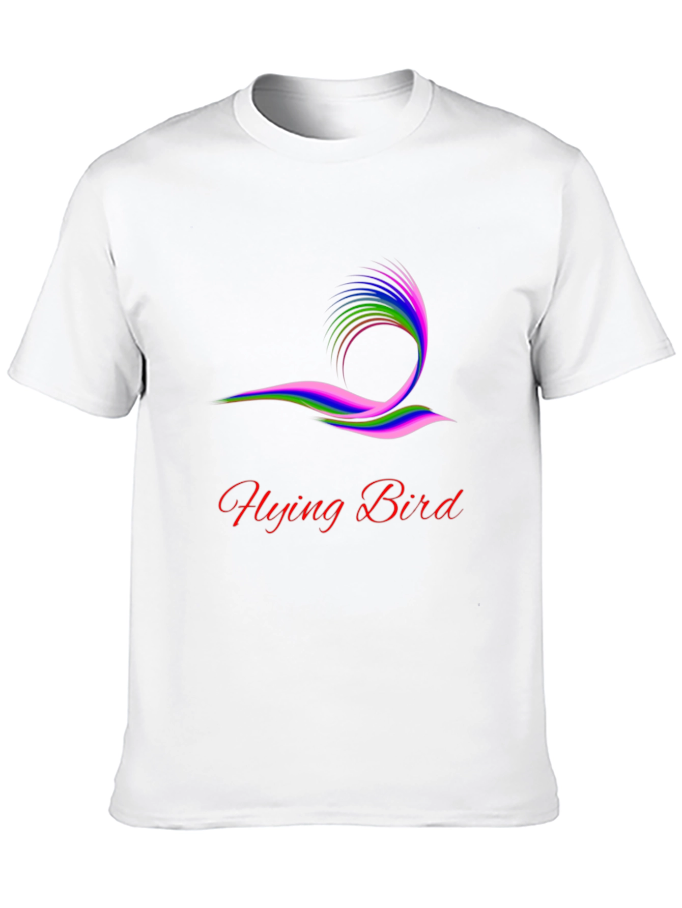 Black Flying Bird Graphic Tee - Unique Design, Comfortable Fit view 10