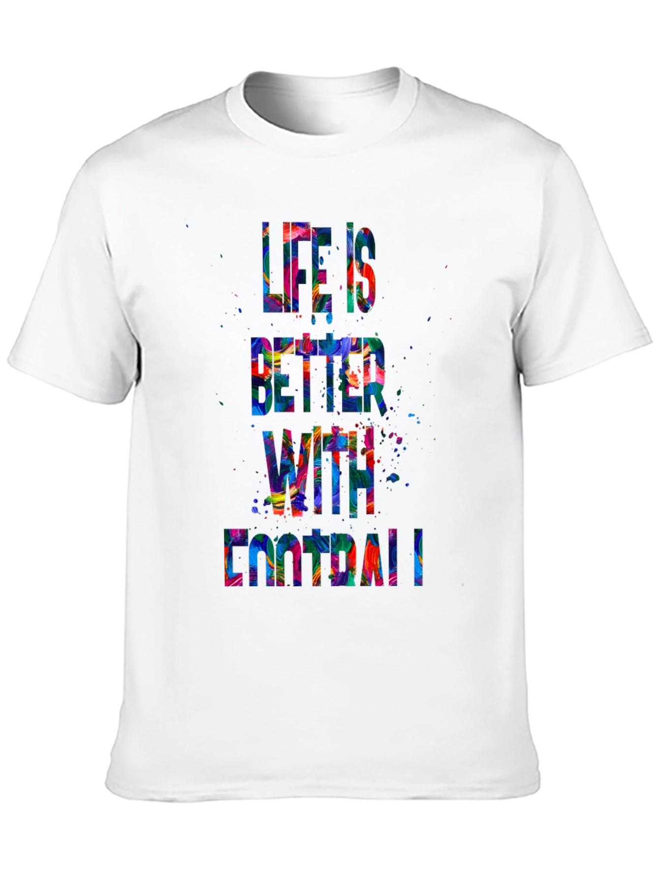 Black Life is Better with Football T-Shirt view 10