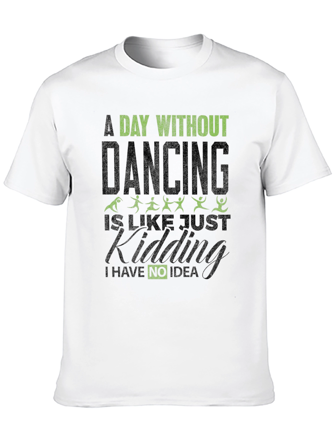 Black Funny Dancing Graphic T-Shirt view 10
