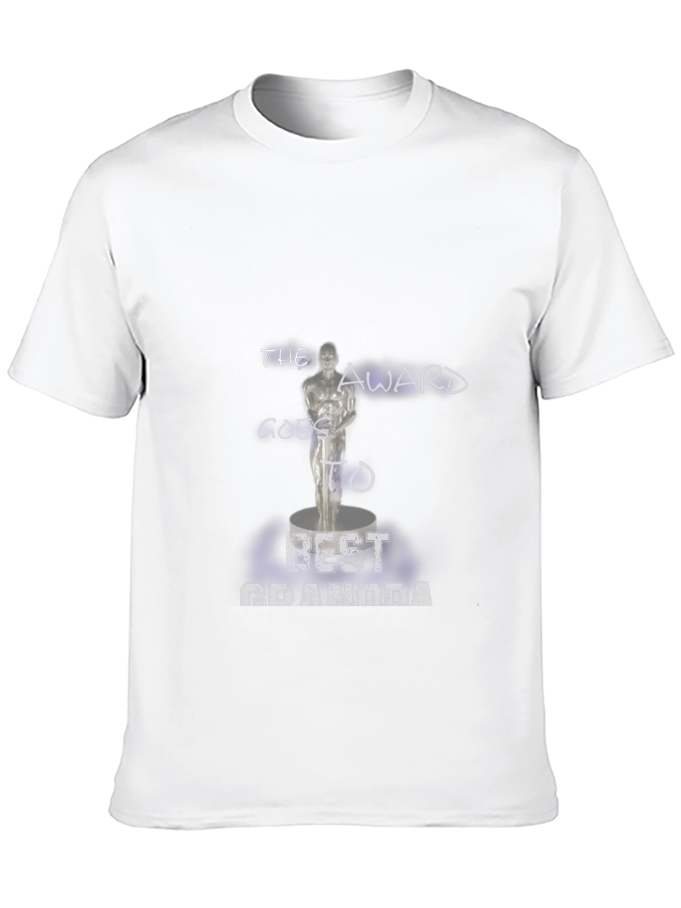 Black Best Grandma Award T-Shirt view 10