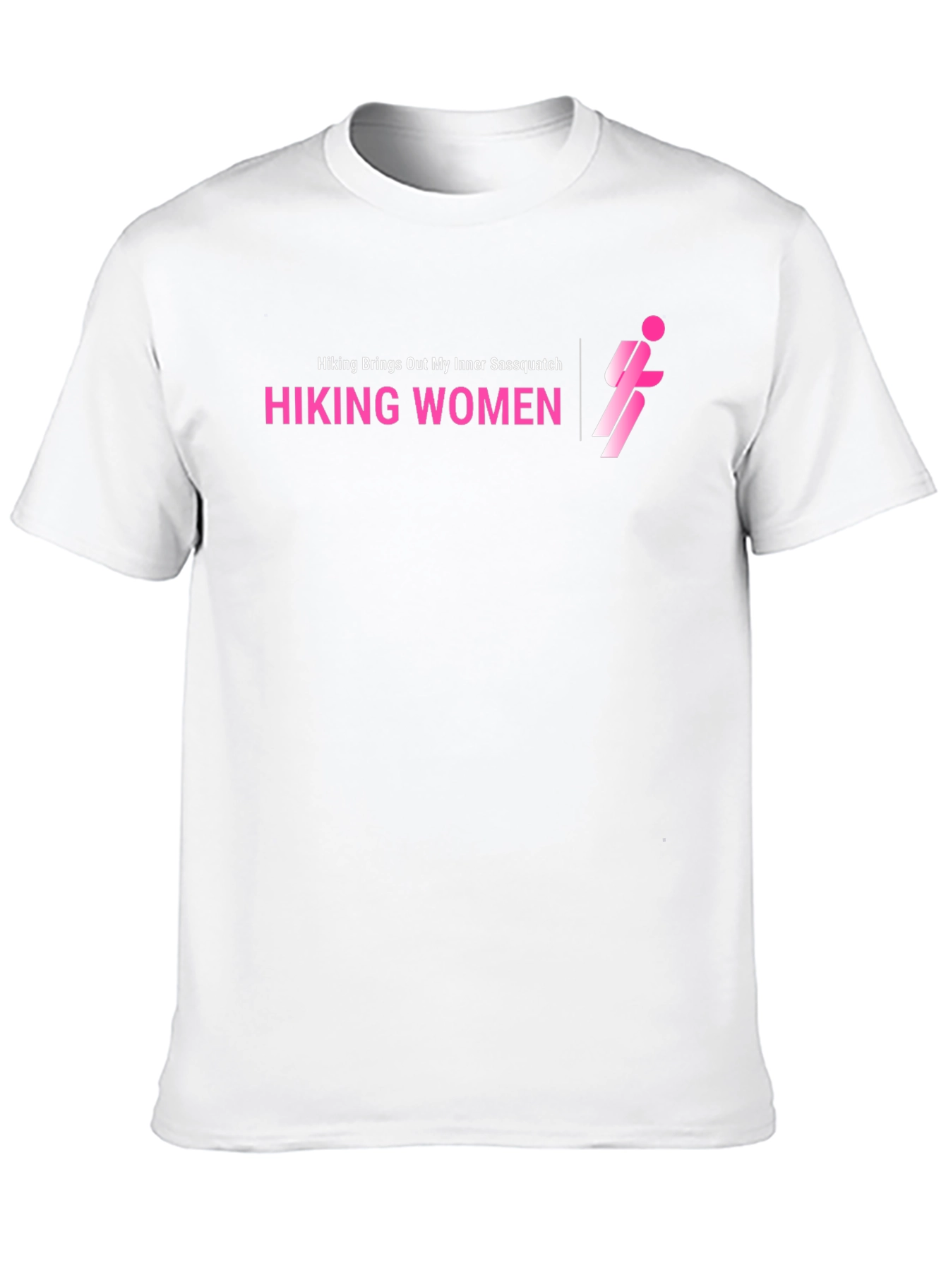 Black Hiking Women Graphic T-Shirt - Sassquatch Edition view 10