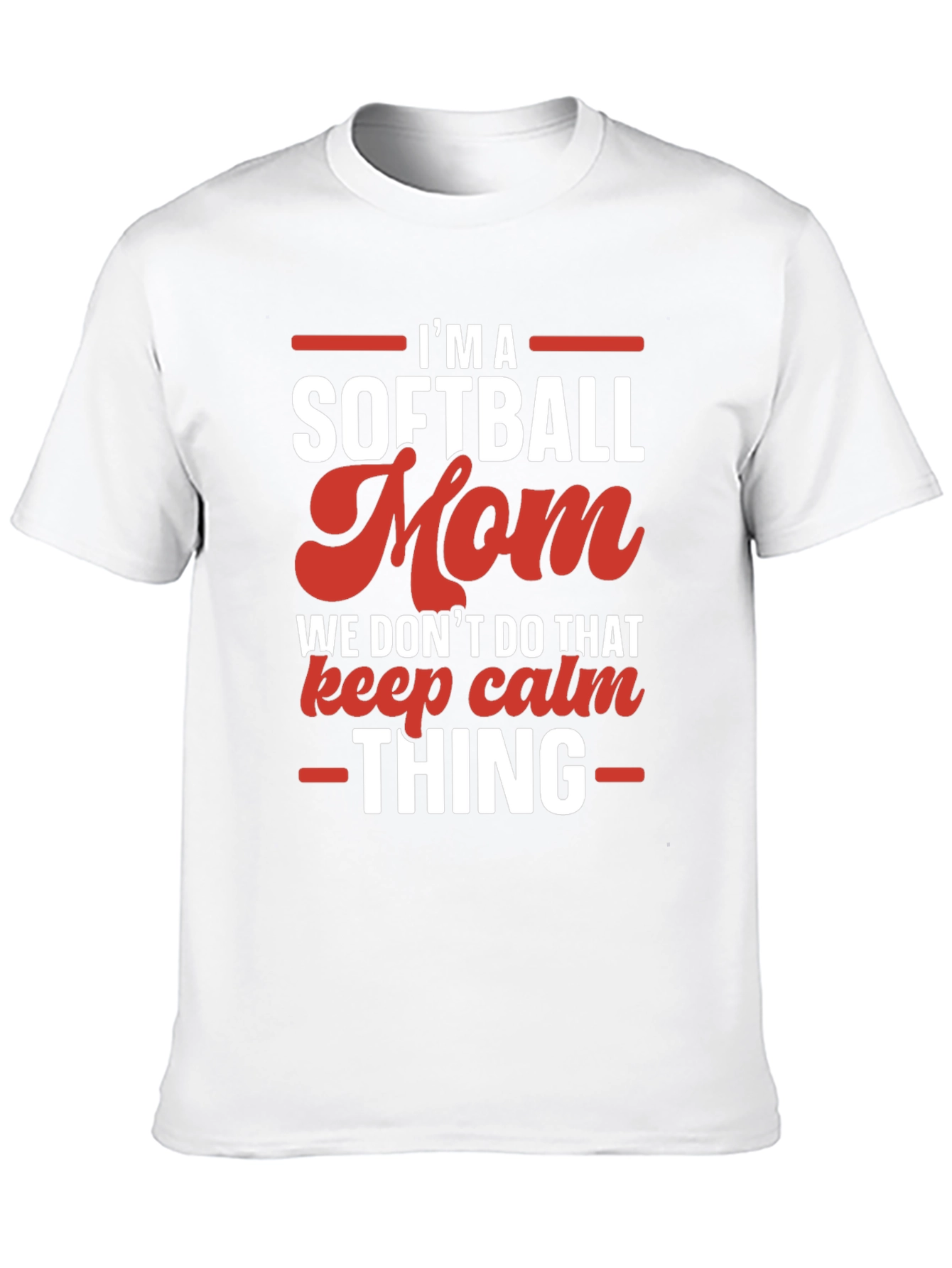 Black Softball Mom Graphic T-Shirt - Funny & Stylish view 10