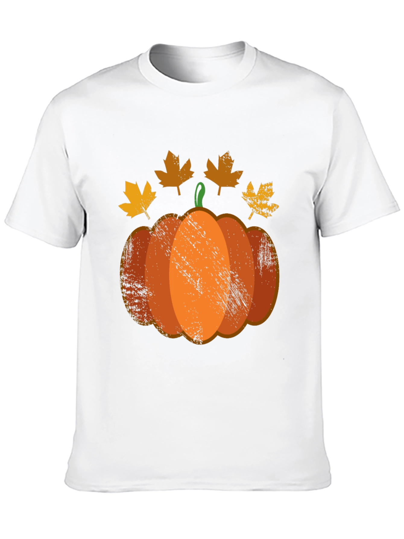 Black Fall Pumpkin T-Shirt - Autumn Harvest Apparel view 10