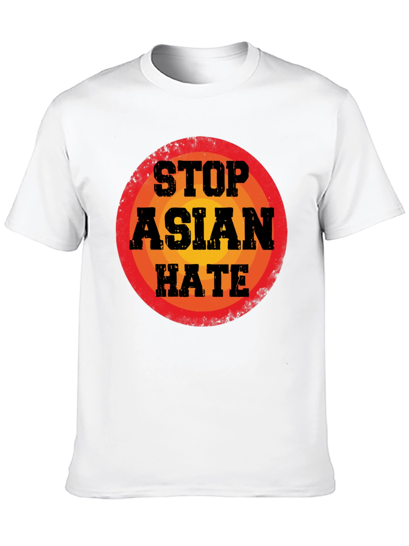 Black Stop Asian Hate T-Shirt view 10